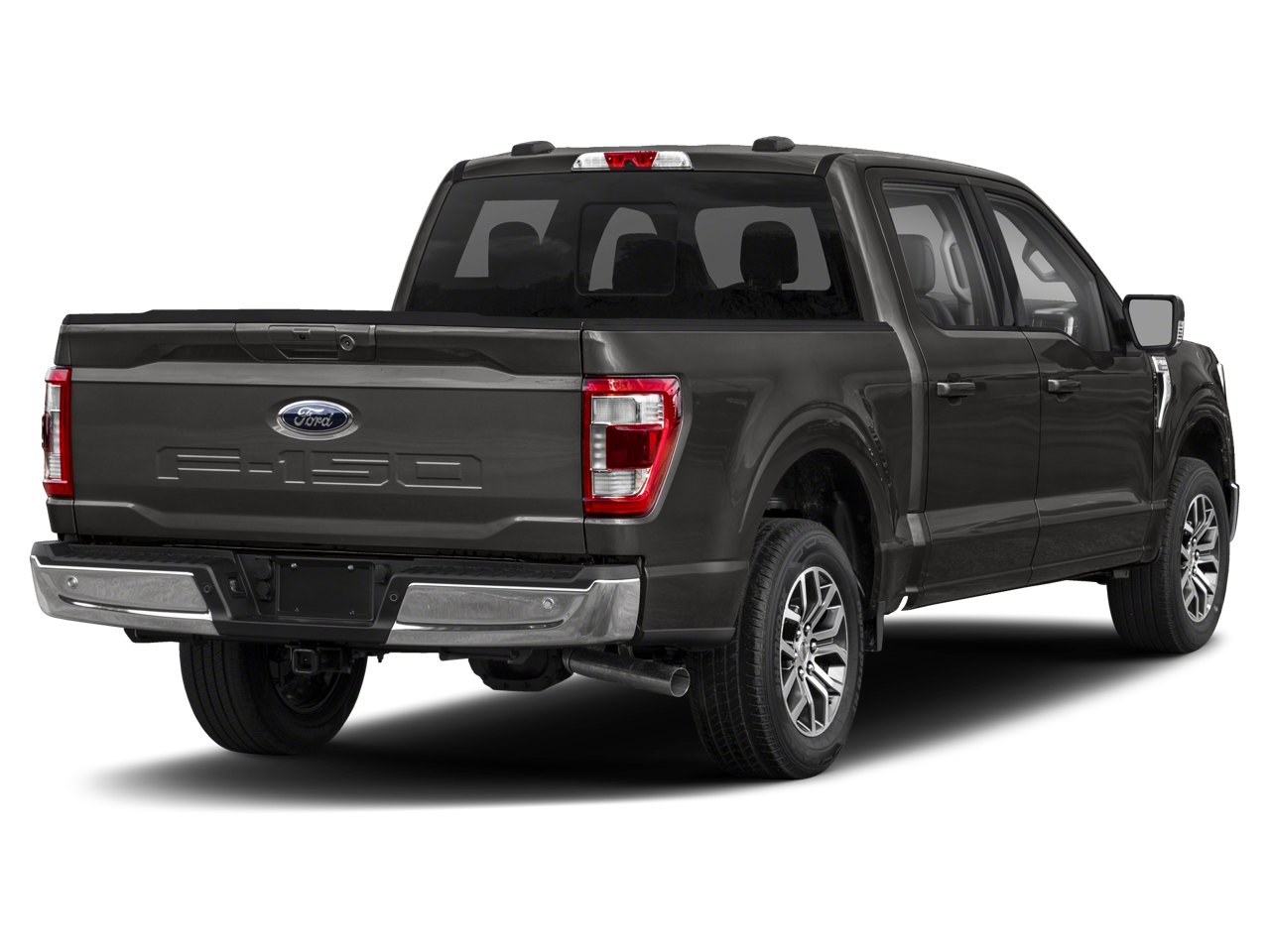 2022 Ford F-150 — rear three-quarter view