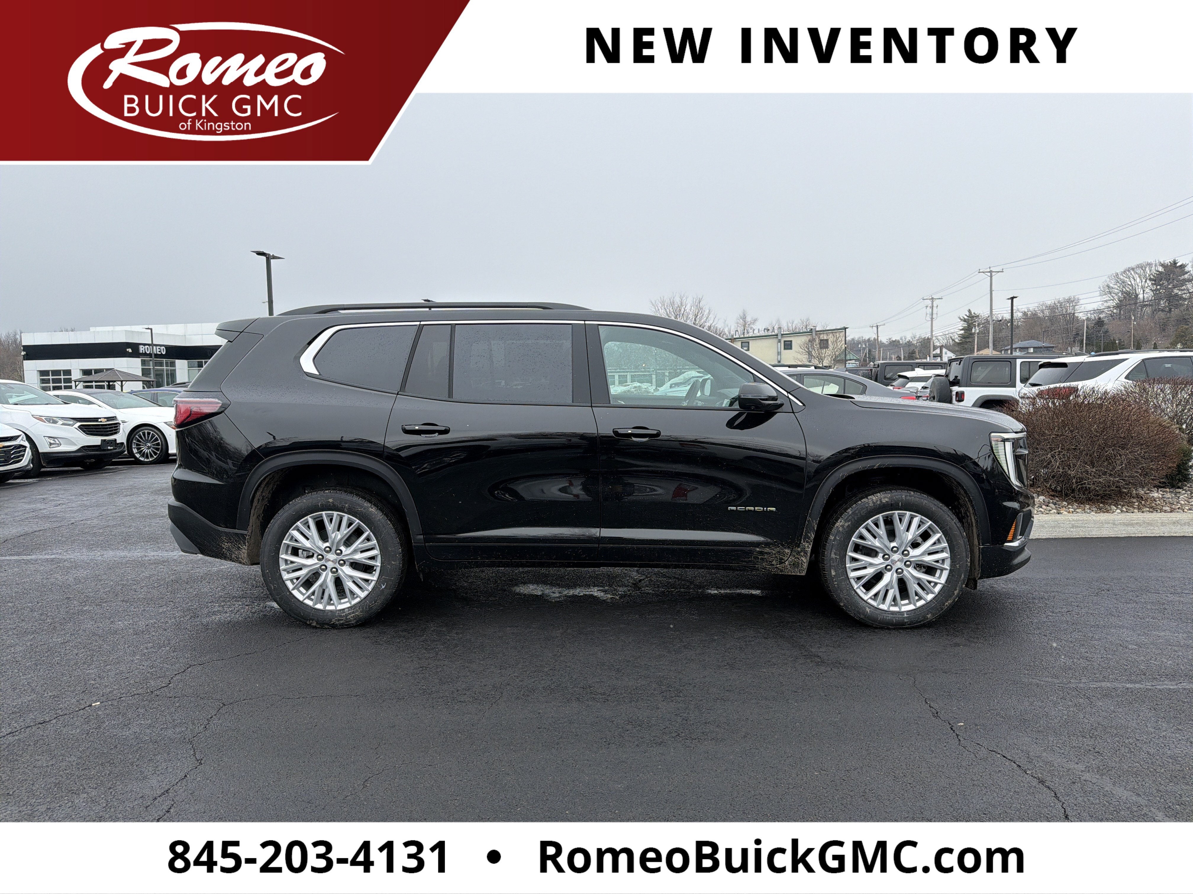 2026 GMC Acadia — interior view