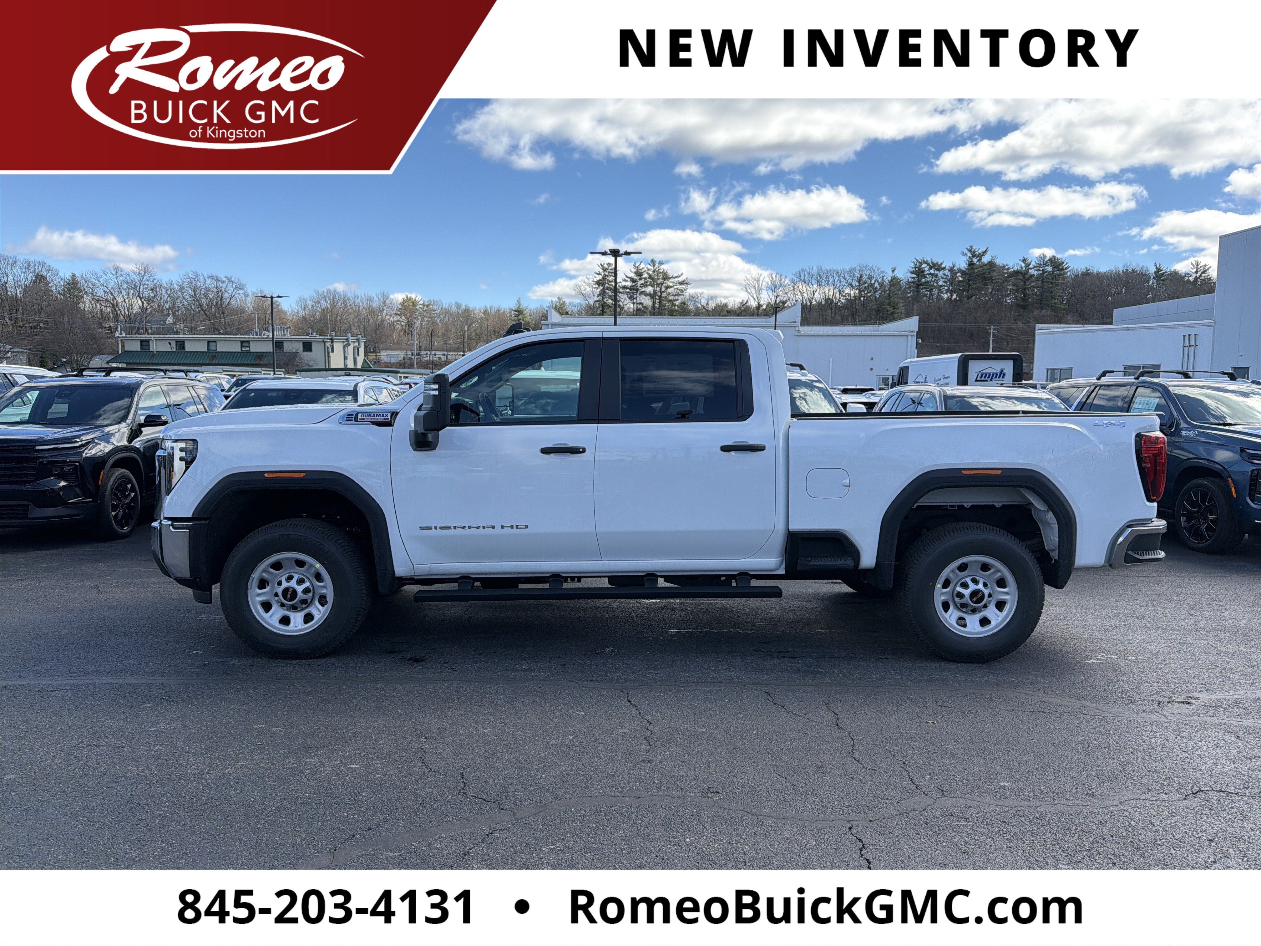 2026 GMC Sierra 2500 HD — rear three-quarter view