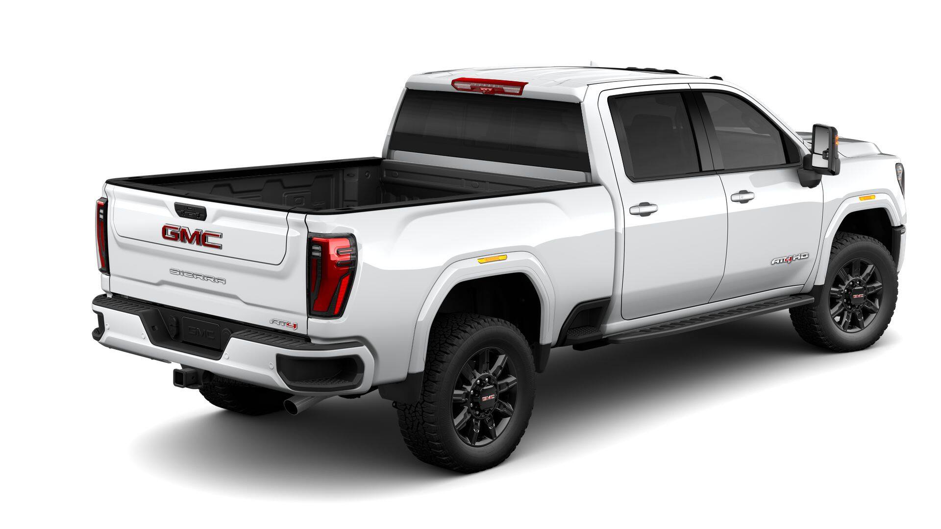 2026 GMC Sierra 2500 HD — rear three-quarter view