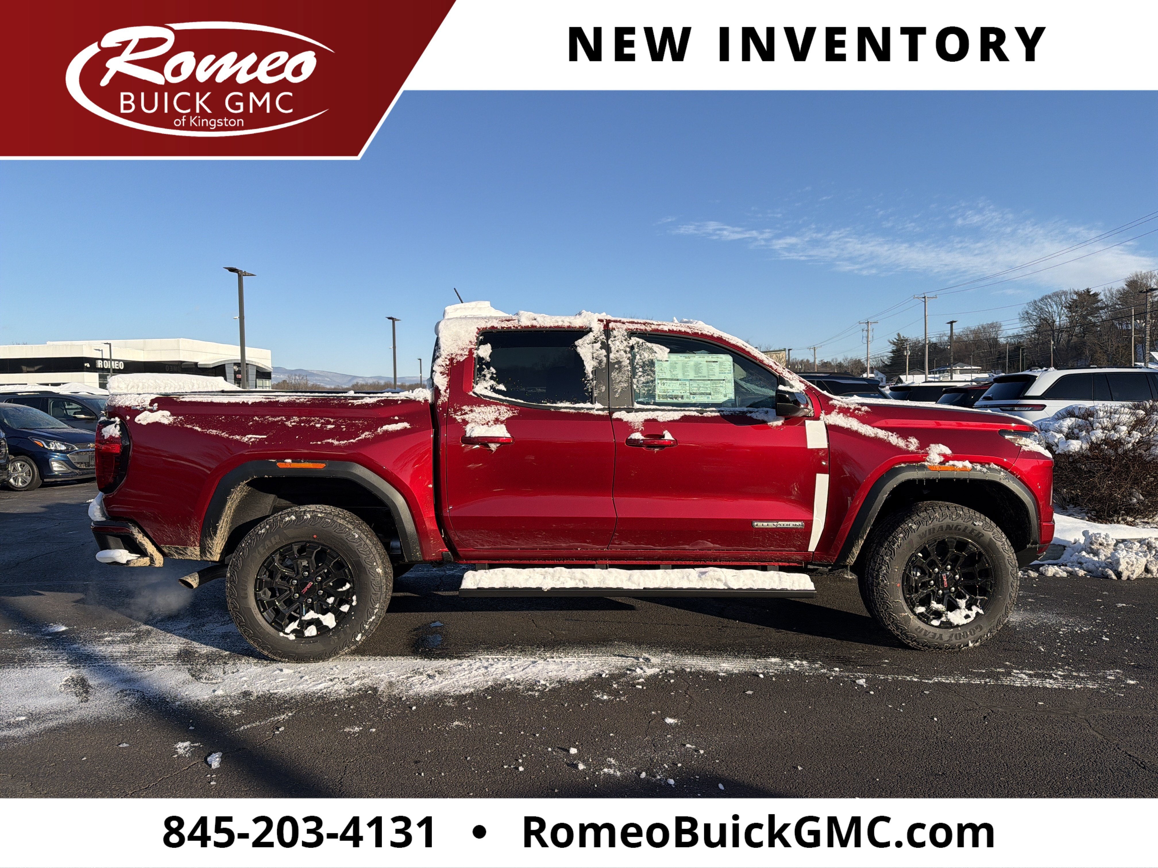 2026 GMC Canyon — interior view