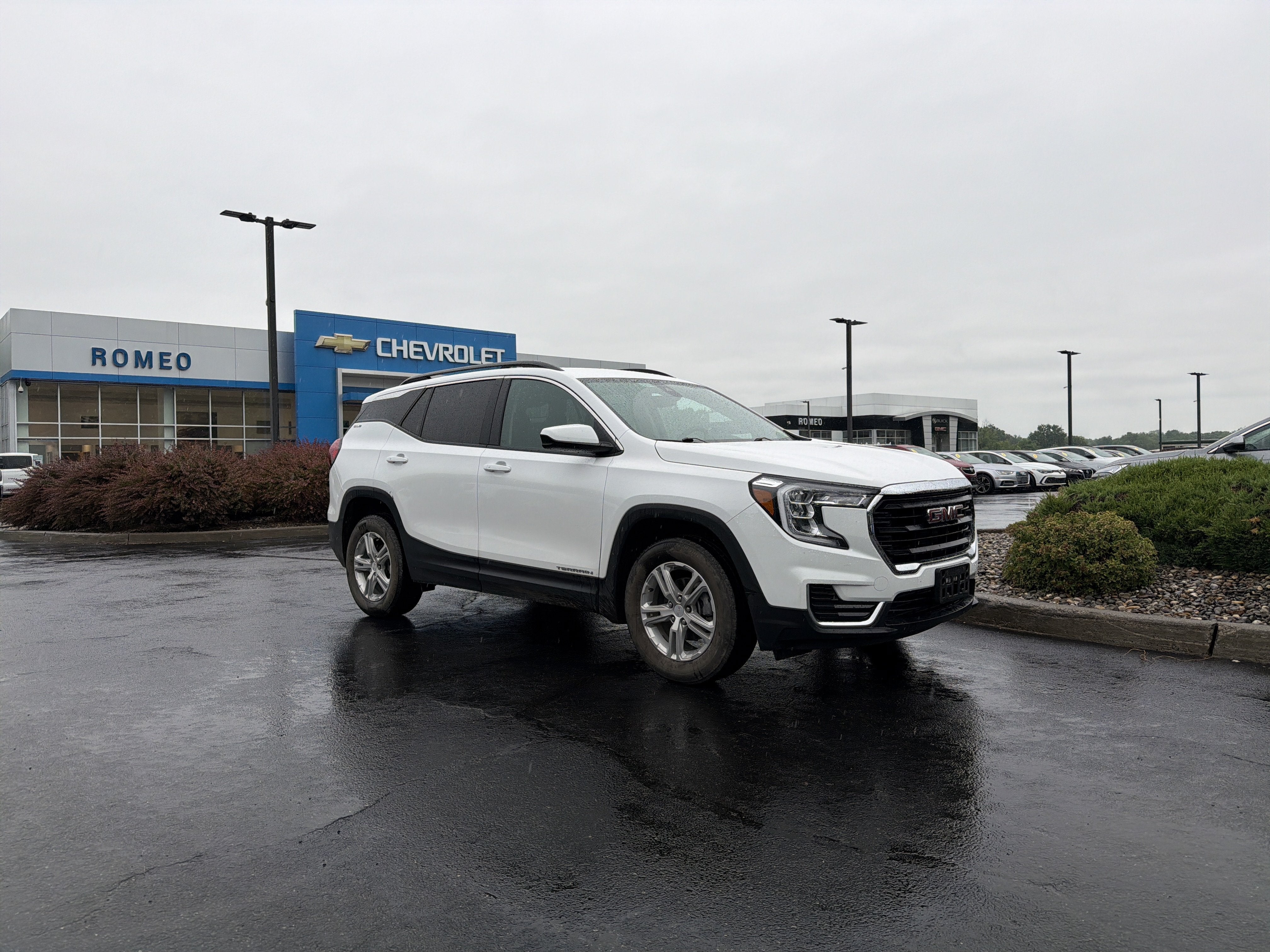 2024 GMC Terrain — rear three-quarter view