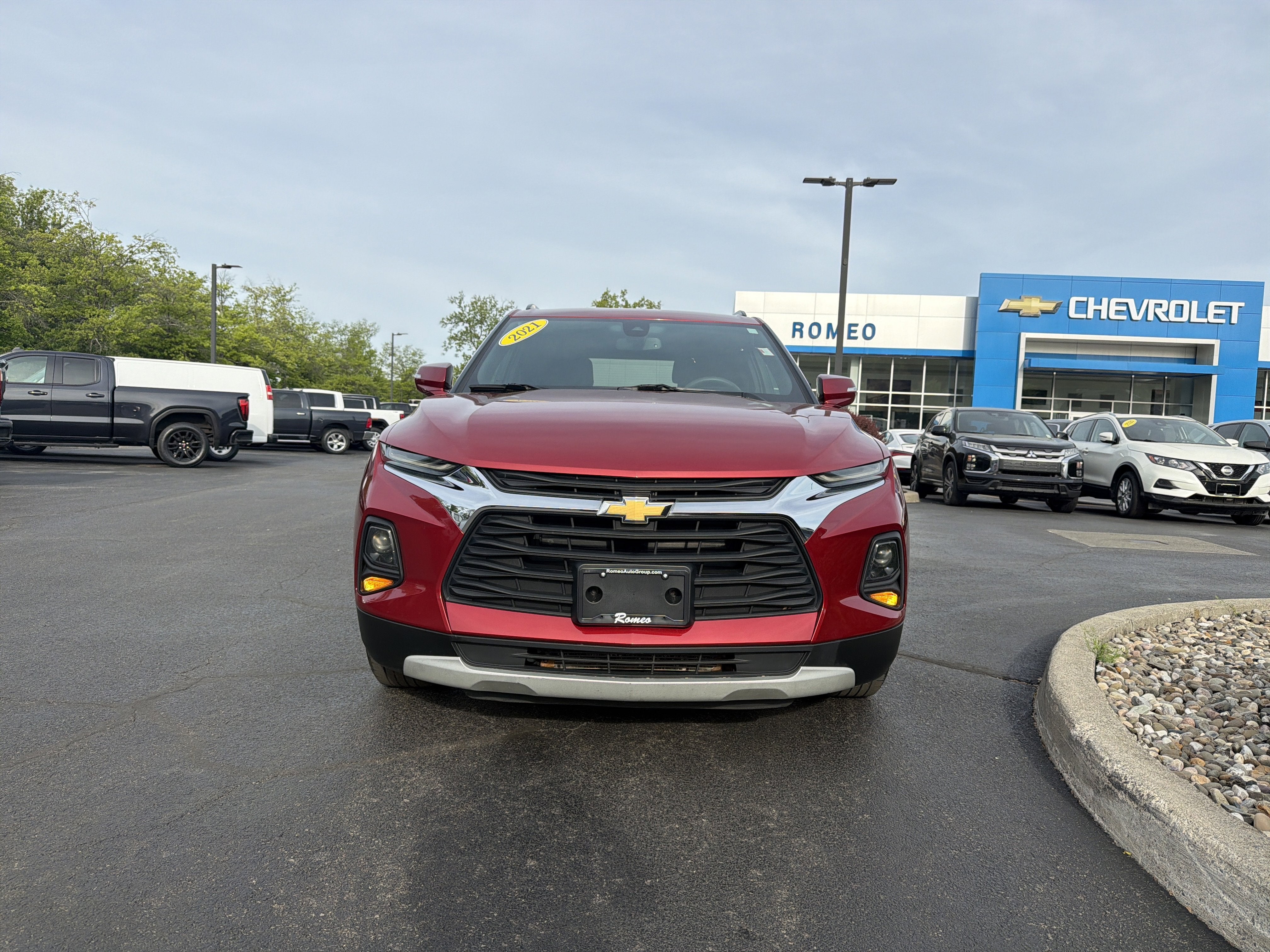 2021 Chevrolet Blazer — side profile view