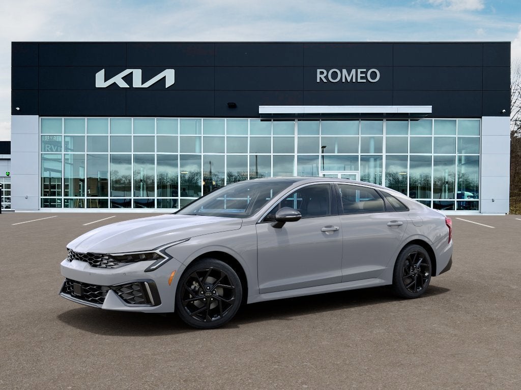 2026 Kia K5 — rear three-quarter view