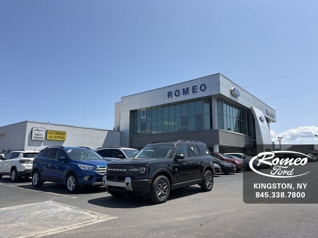 2026 Ford Bronco Sport Big Bend in Shadow Black — front three-quarter view