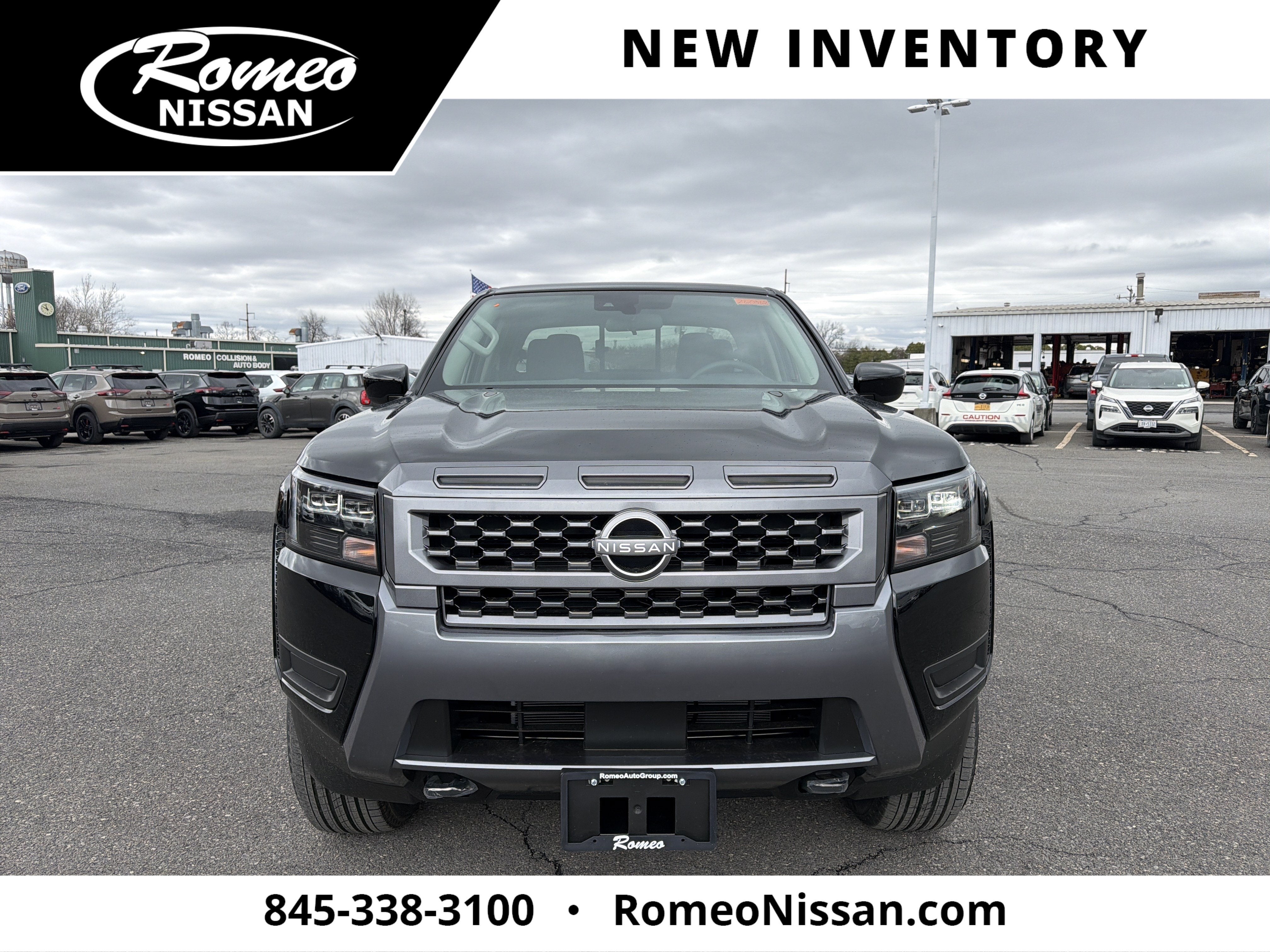 2026 Nissan Frontier — side profile view