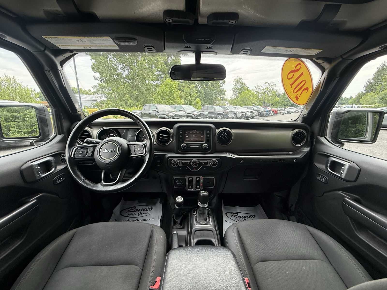 2018 Jeep Wrangler — side profile view