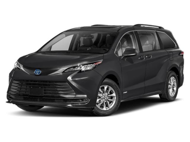 2022 Toyota Sienna LE 8 Passenger in Pearl — front three-quarter view