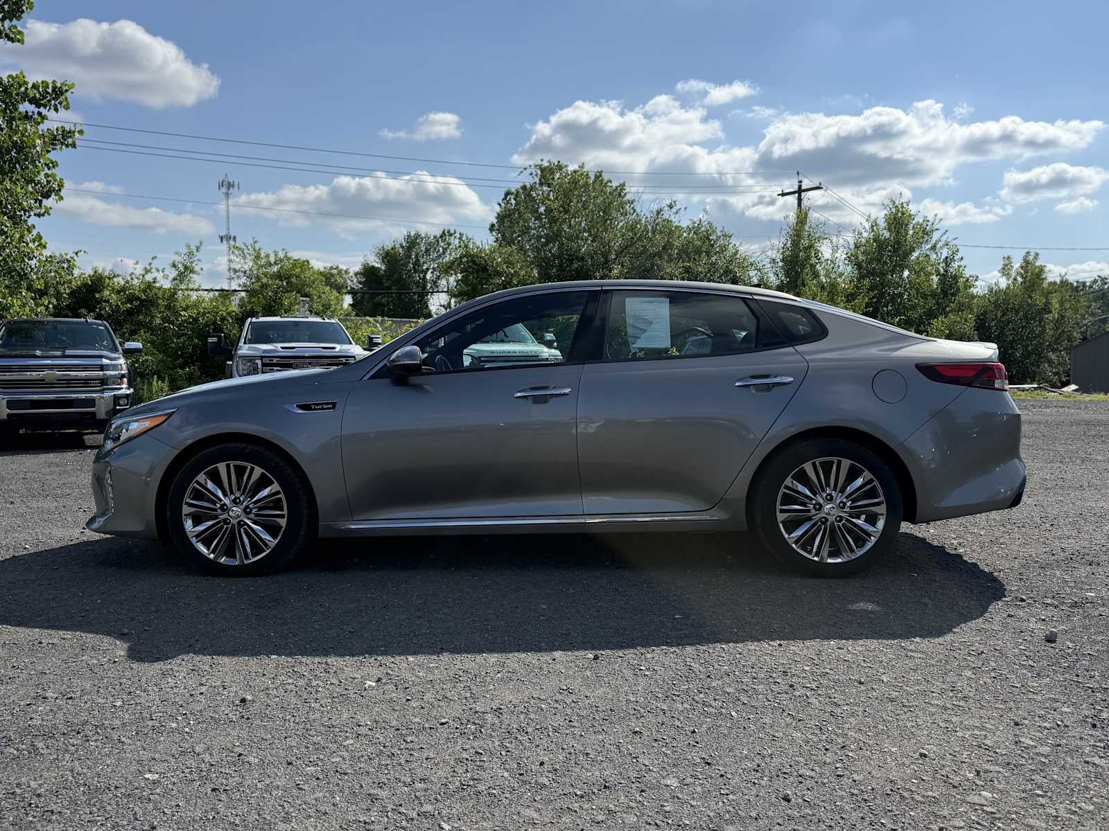 2017 Kia Optima — side profile view