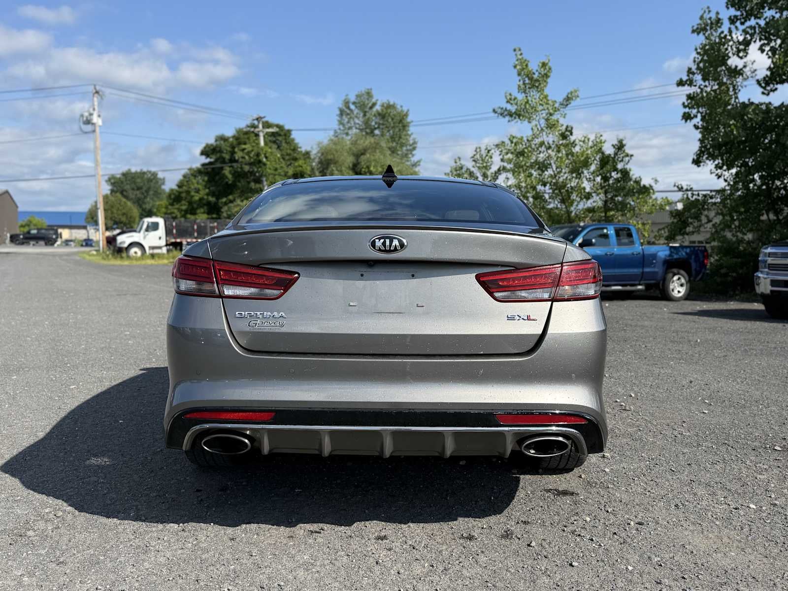 2017 Kia Optima — interior view
