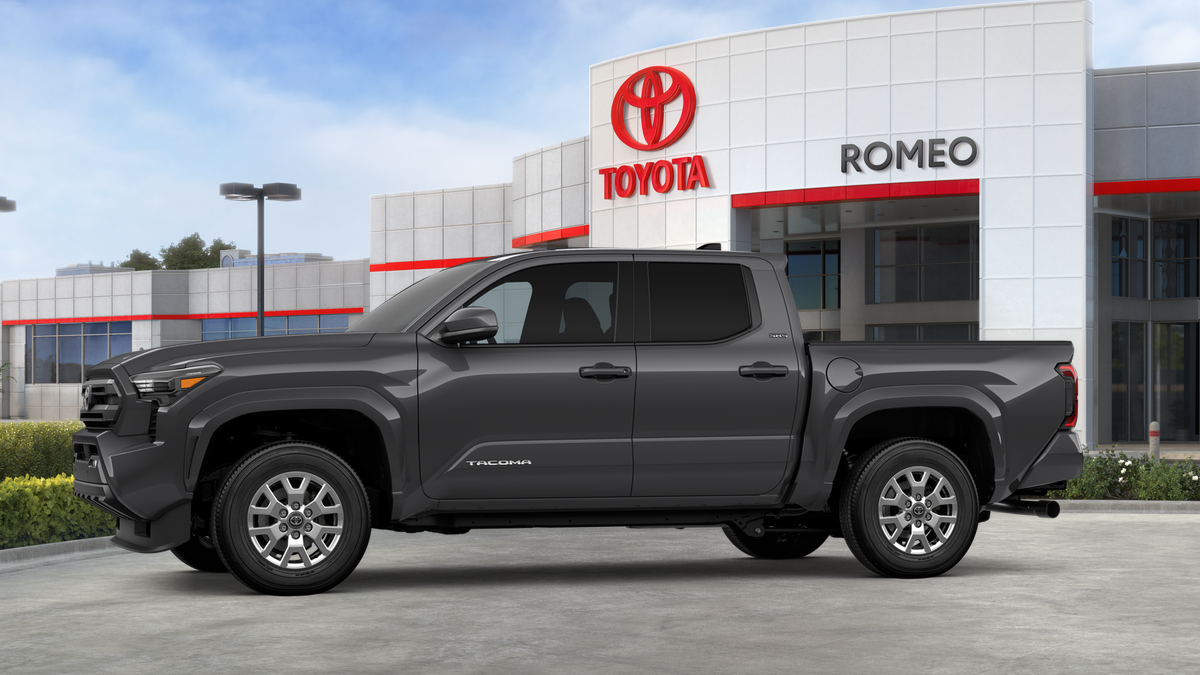 2026 Toyota Tacoma — rear three-quarter view