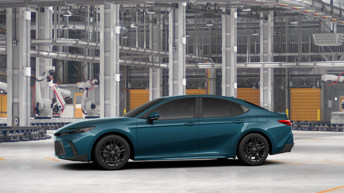 2026 Toyota Camry — rear three-quarter view