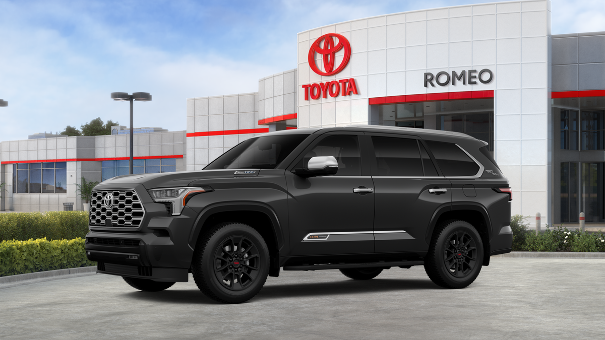 2026 Toyota Sequoia — side profile view
