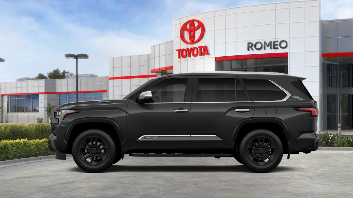 2026 Toyota Sequoia — interior view