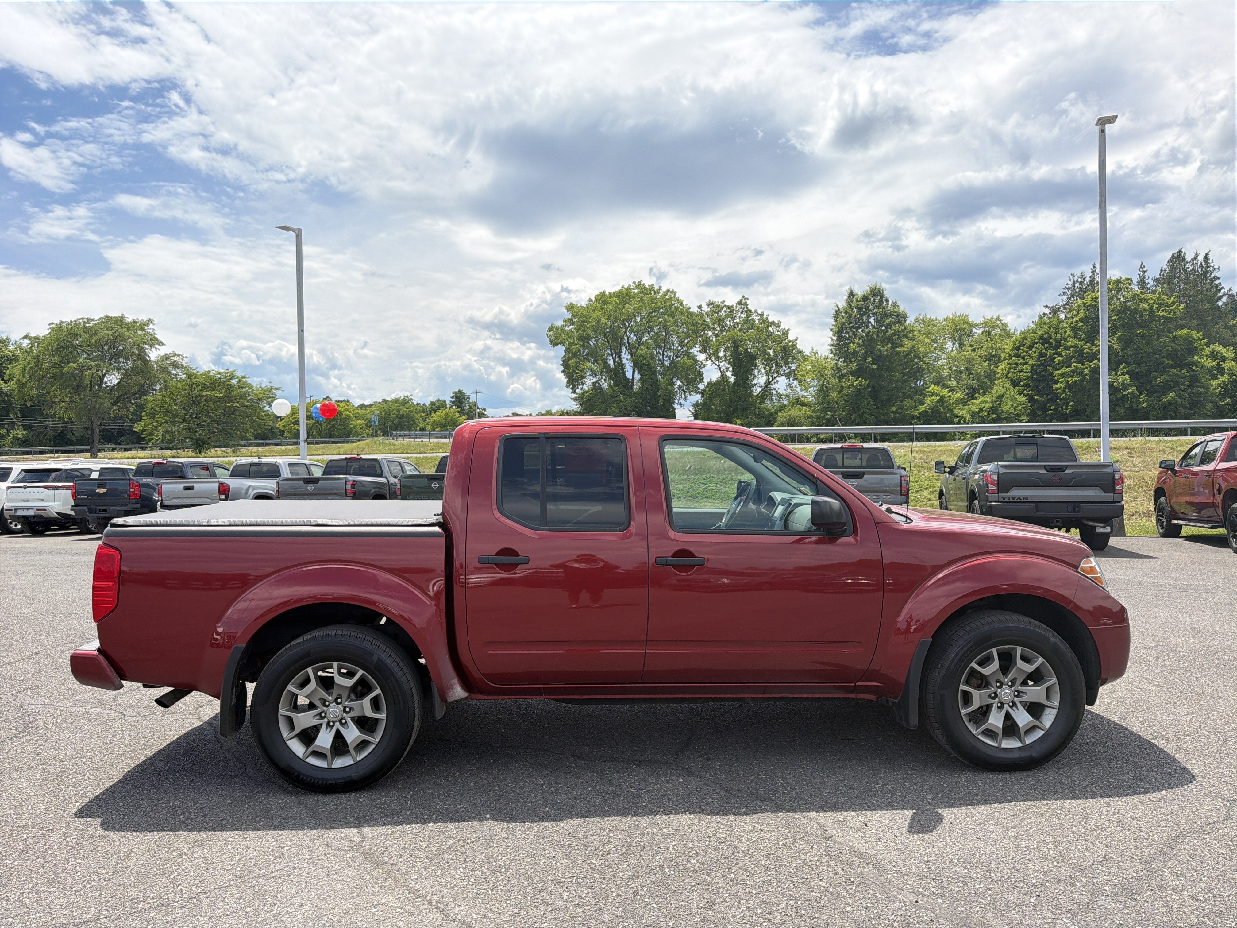 2020 Nissan Frontier — interior view
