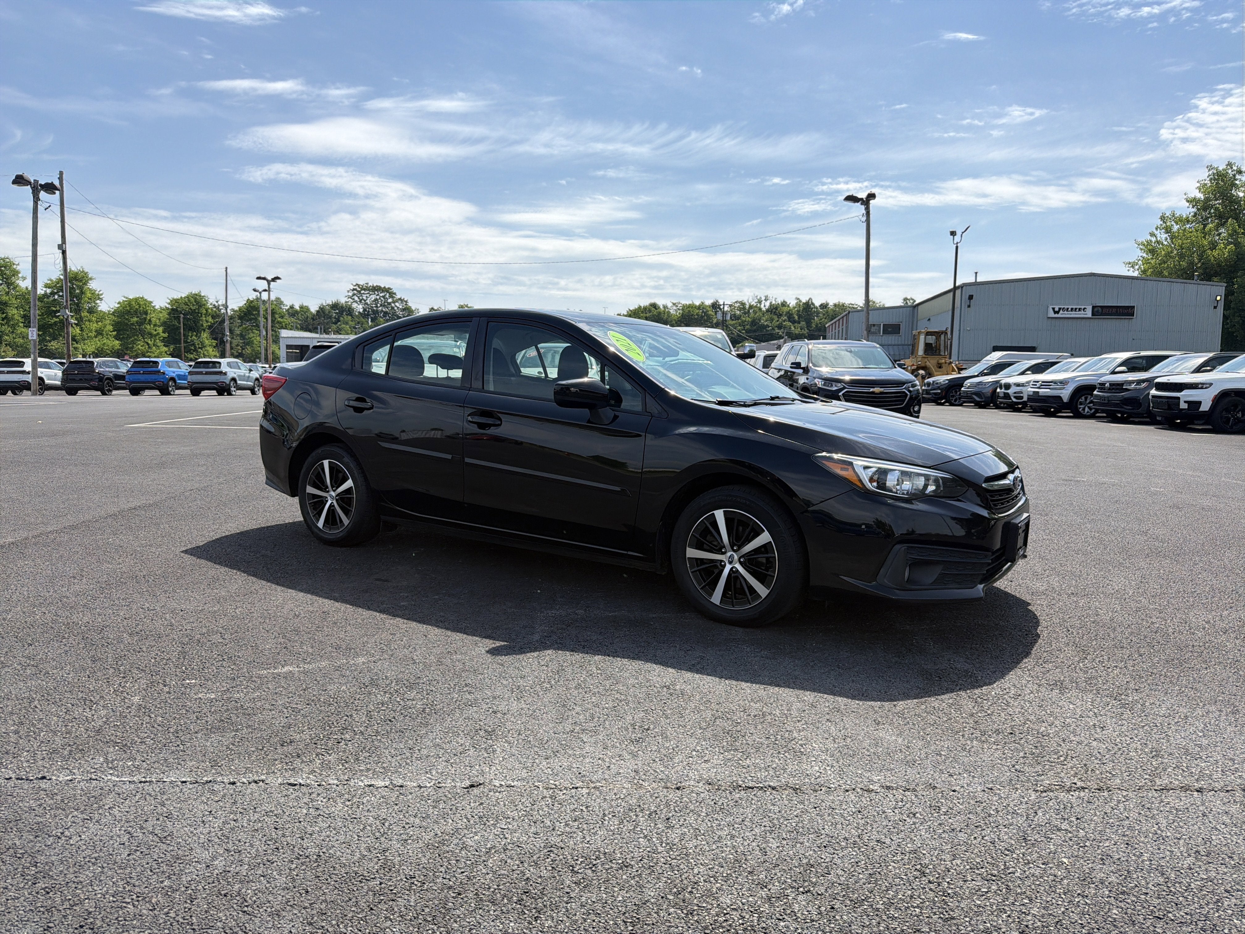 2021 Subaru Impreza — rear three-quarter view