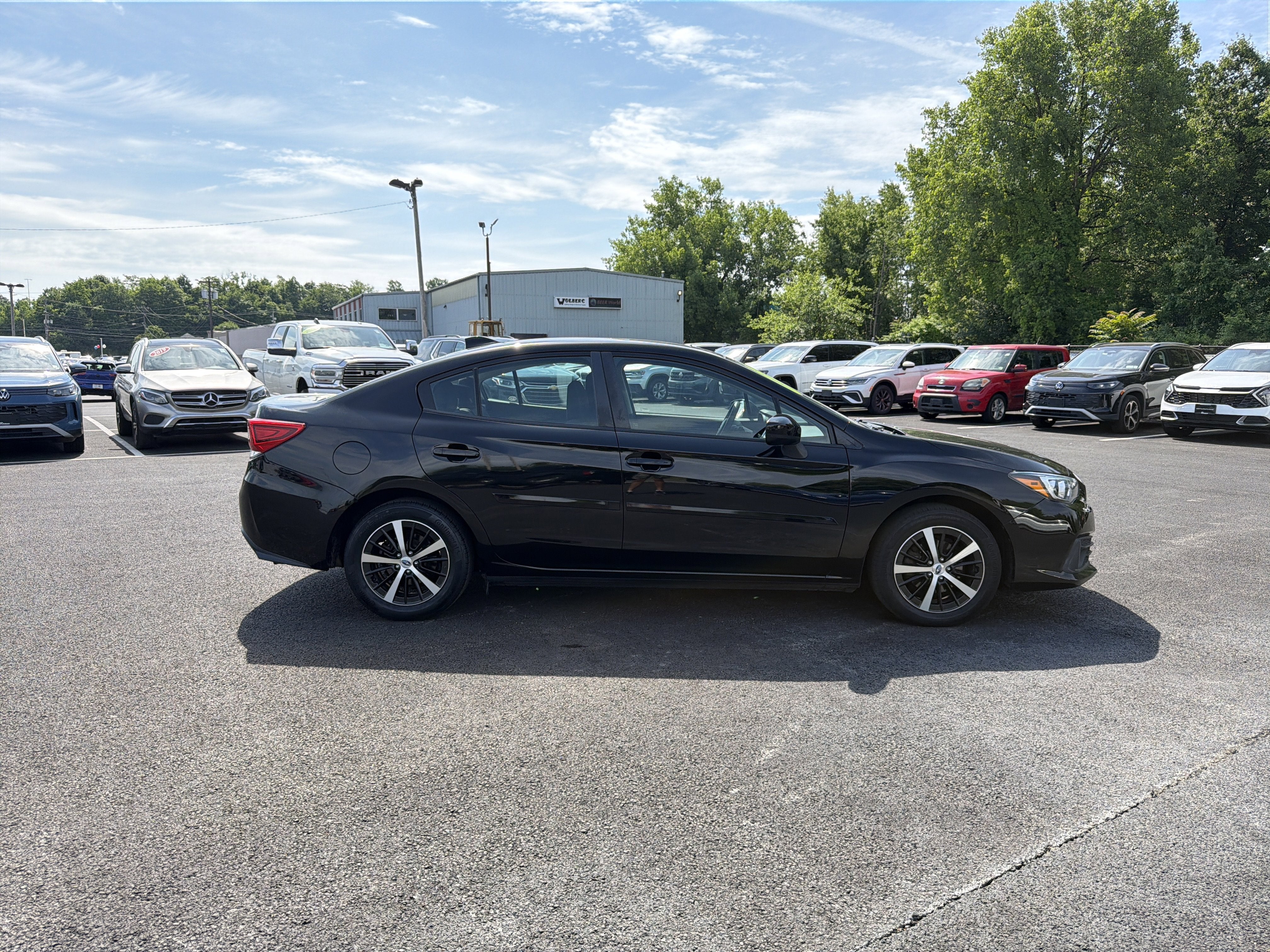2021 Subaru Impreza — interior view