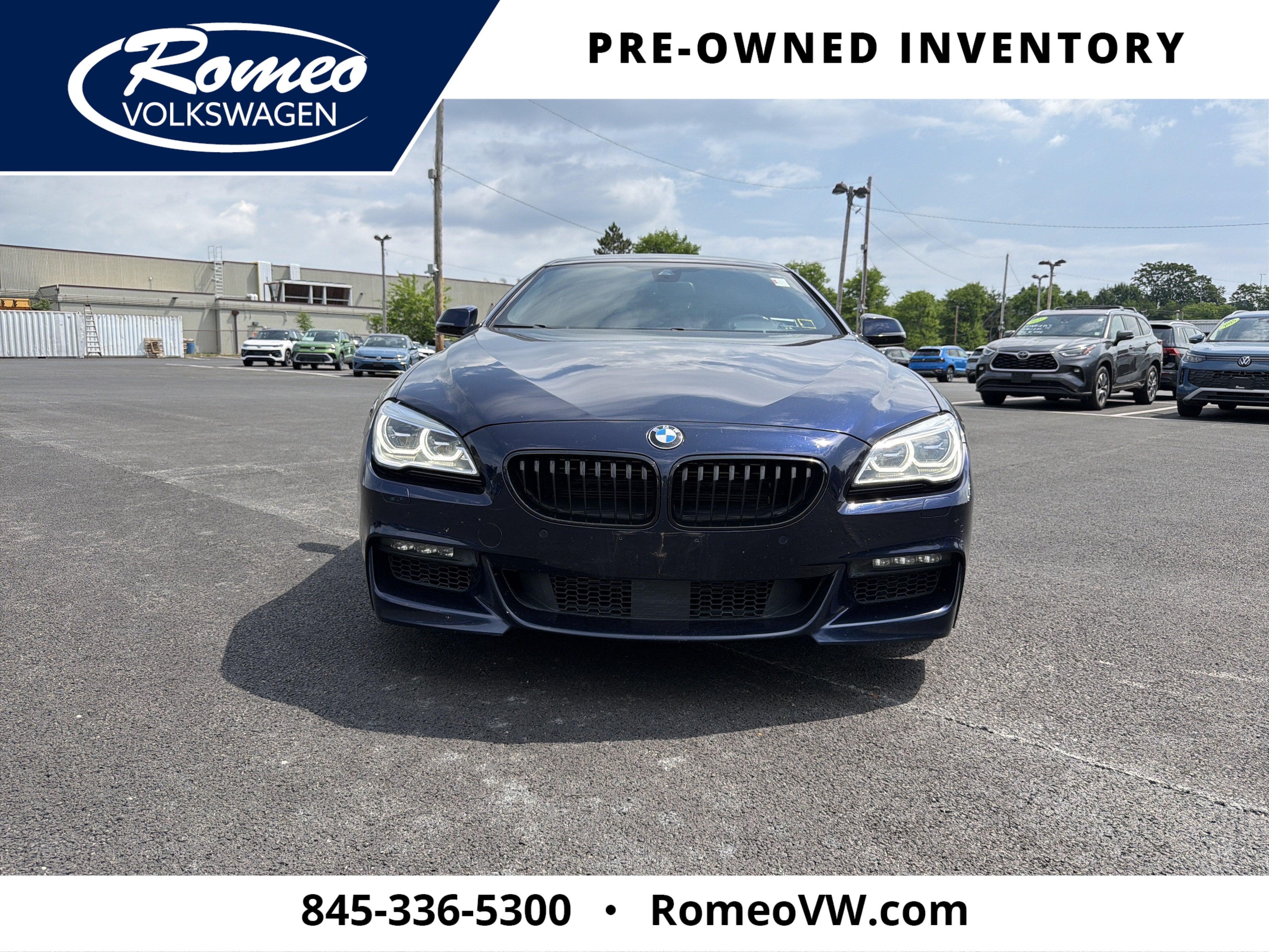 2018 BMW 6 Series — side profile view