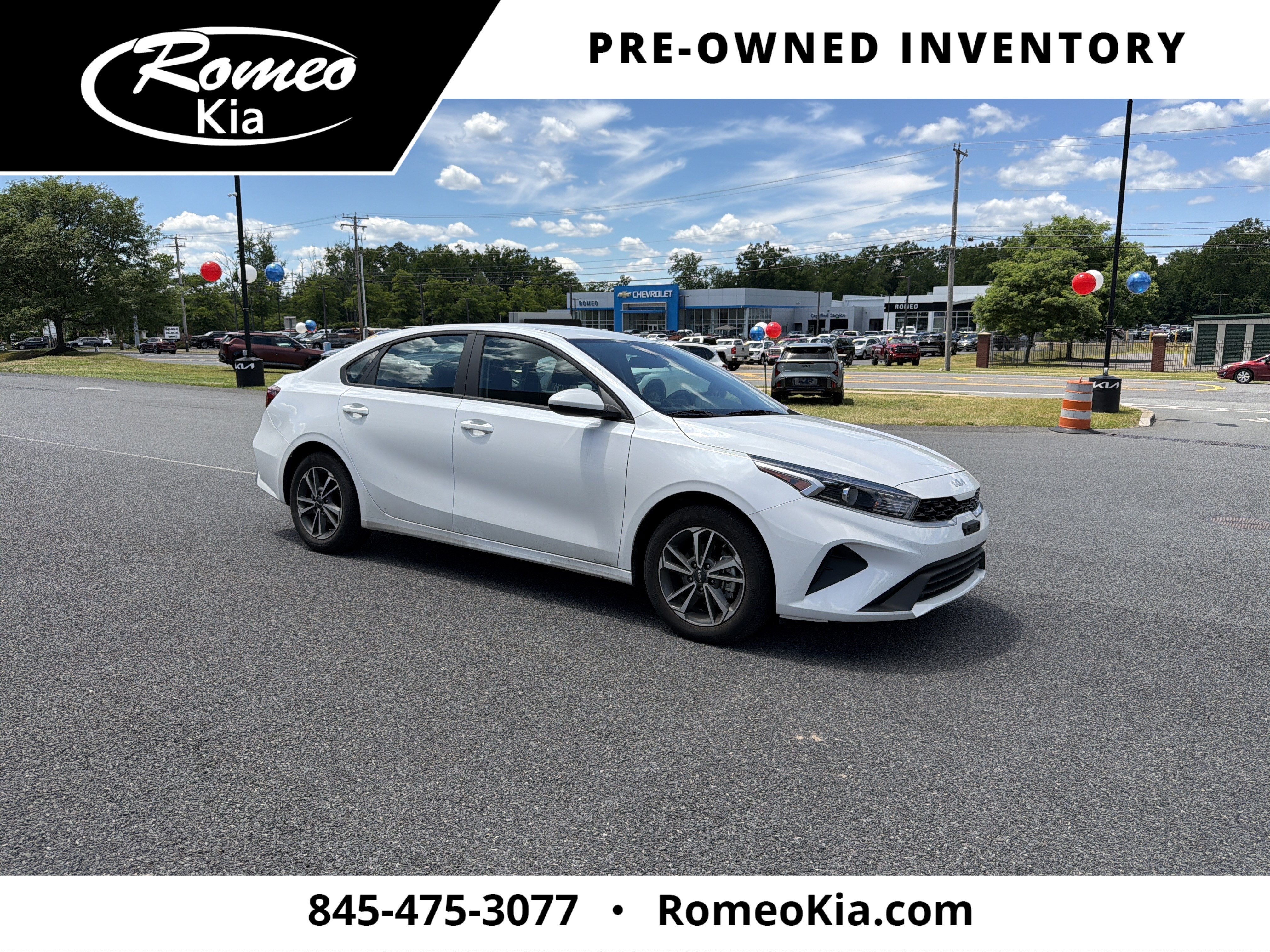 2023 Kia Forte — rear three-quarter view