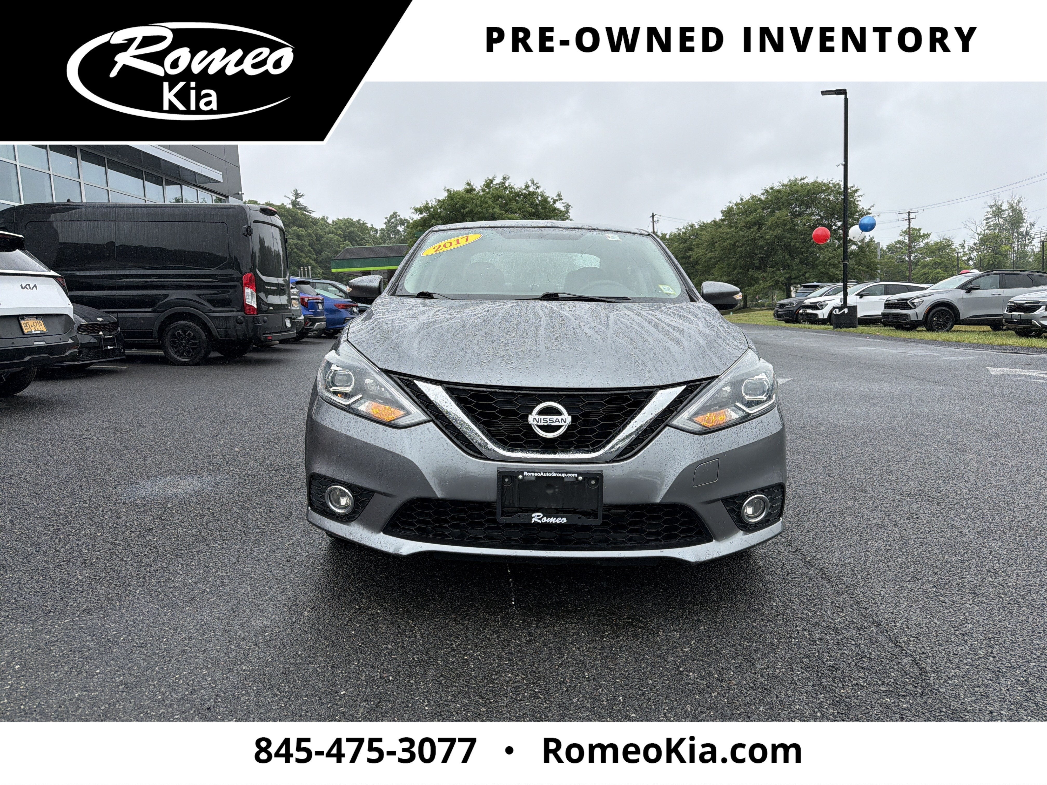 2017 Nissan Sentra — side profile view