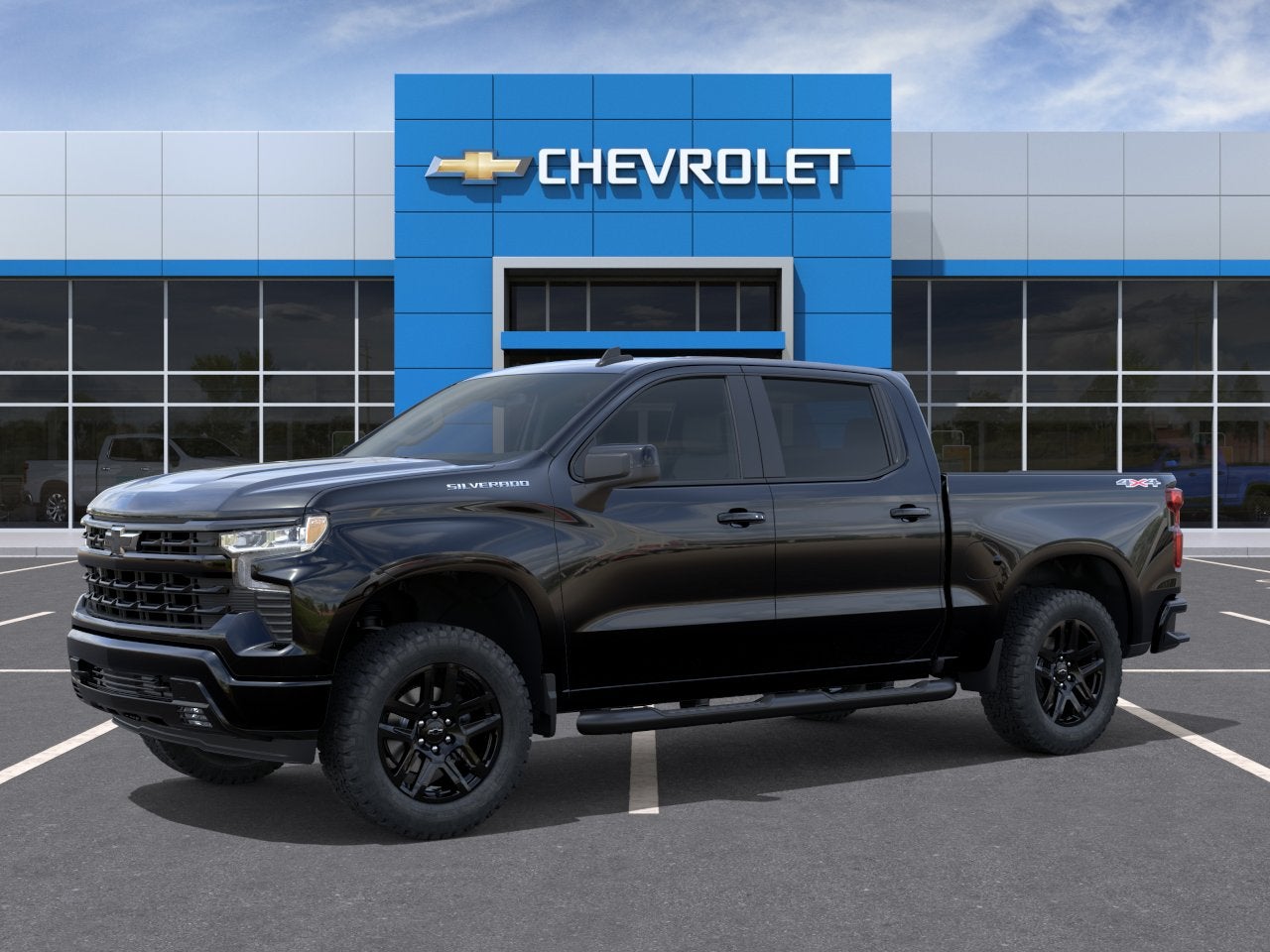 2026 Chevrolet Silverado 1500 — side profile view