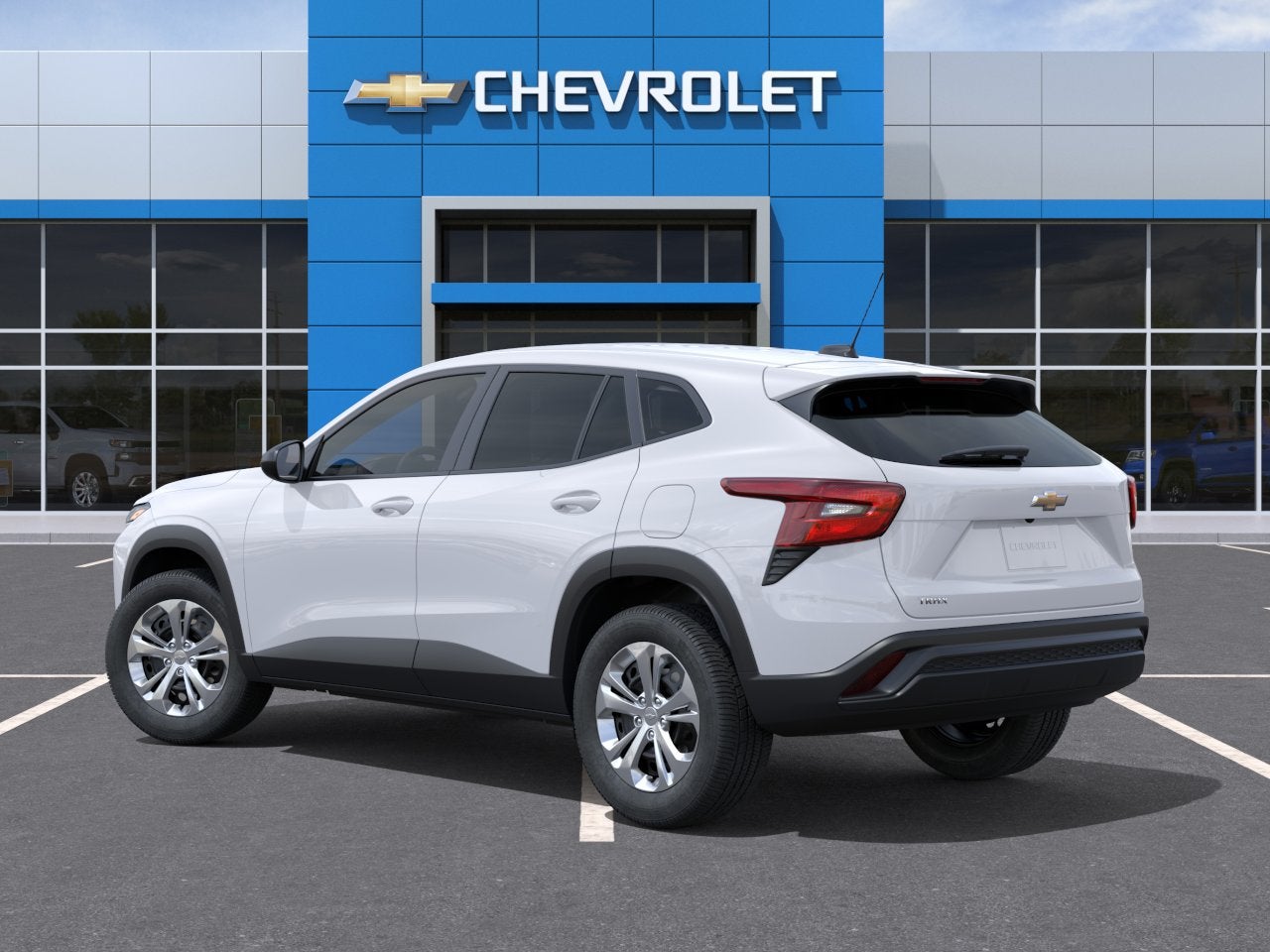 2026 Chevrolet Trax — rear three-quarter view