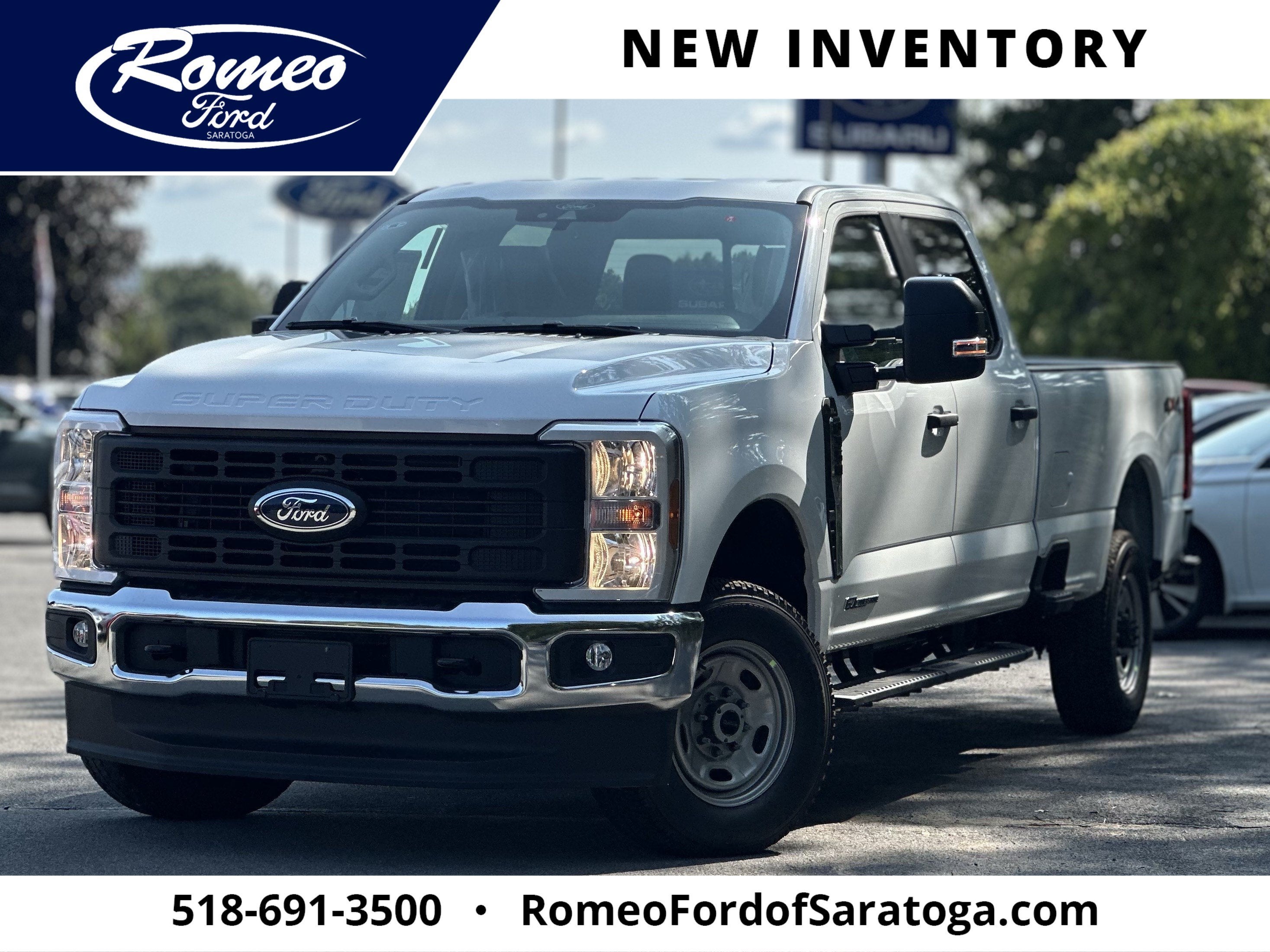 2026 Ford Super Duty F-350 SRW F-350 XL in White — front three-quarter view