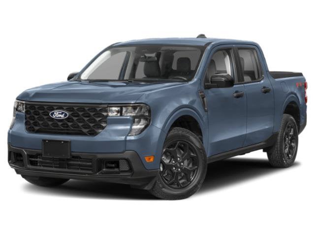 2026 Ford Maverick XLT in Blue — front three-quarter view