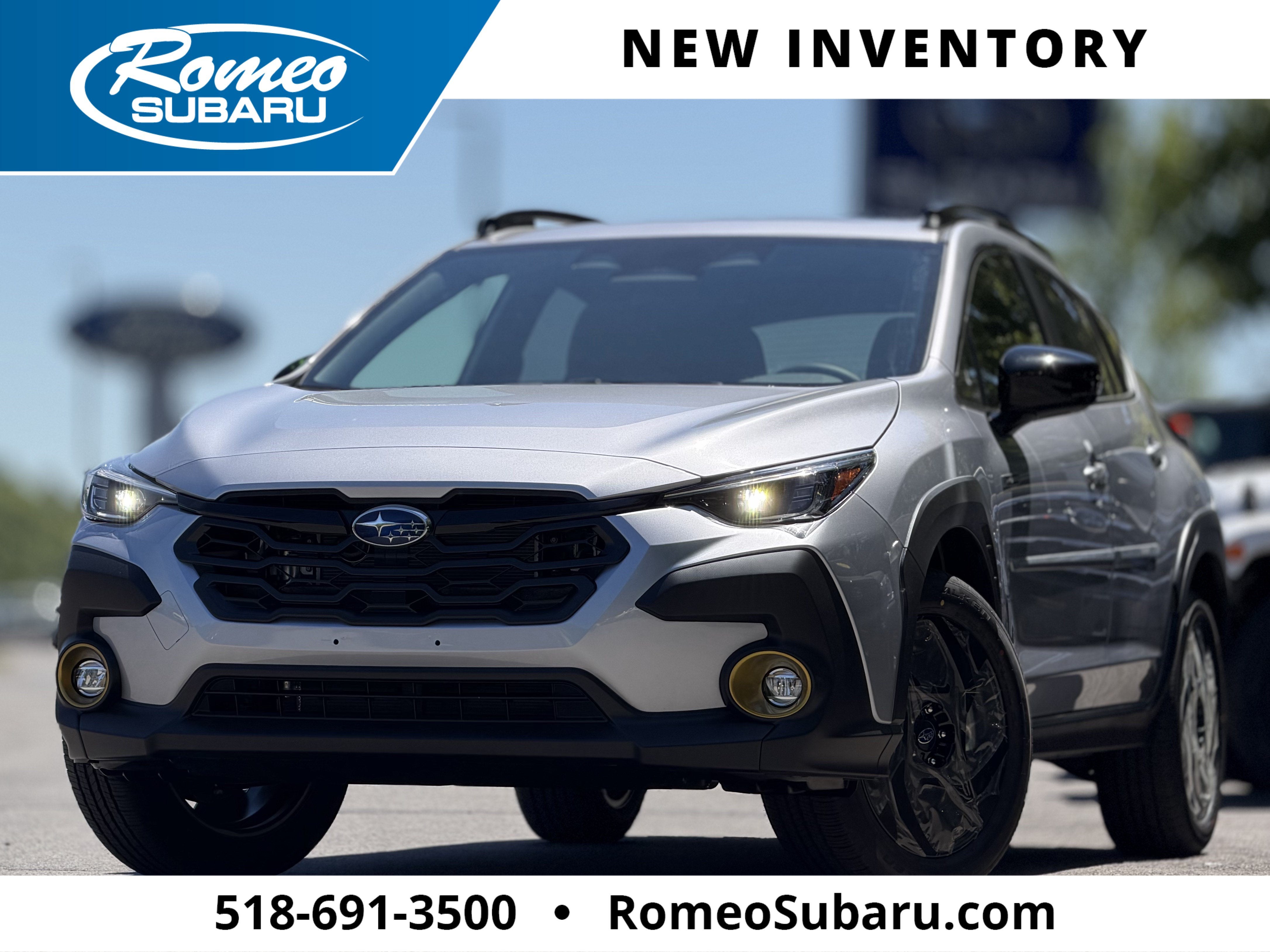 2026 Subaru CROSSTREK Limited in Magnetite Gray Pearl — front three-quarter view