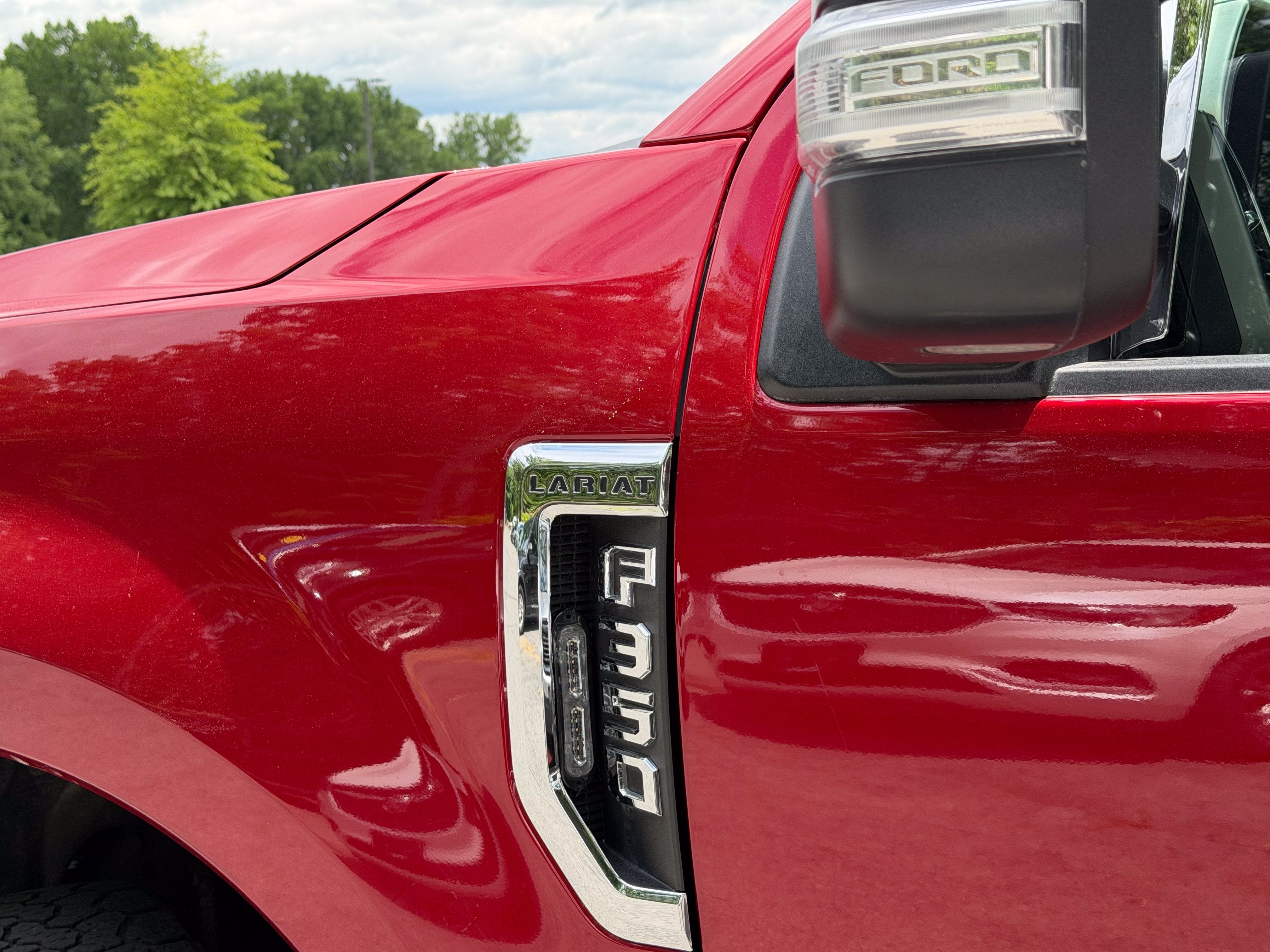 2022 Ford F-350SD — rear three-quarter view