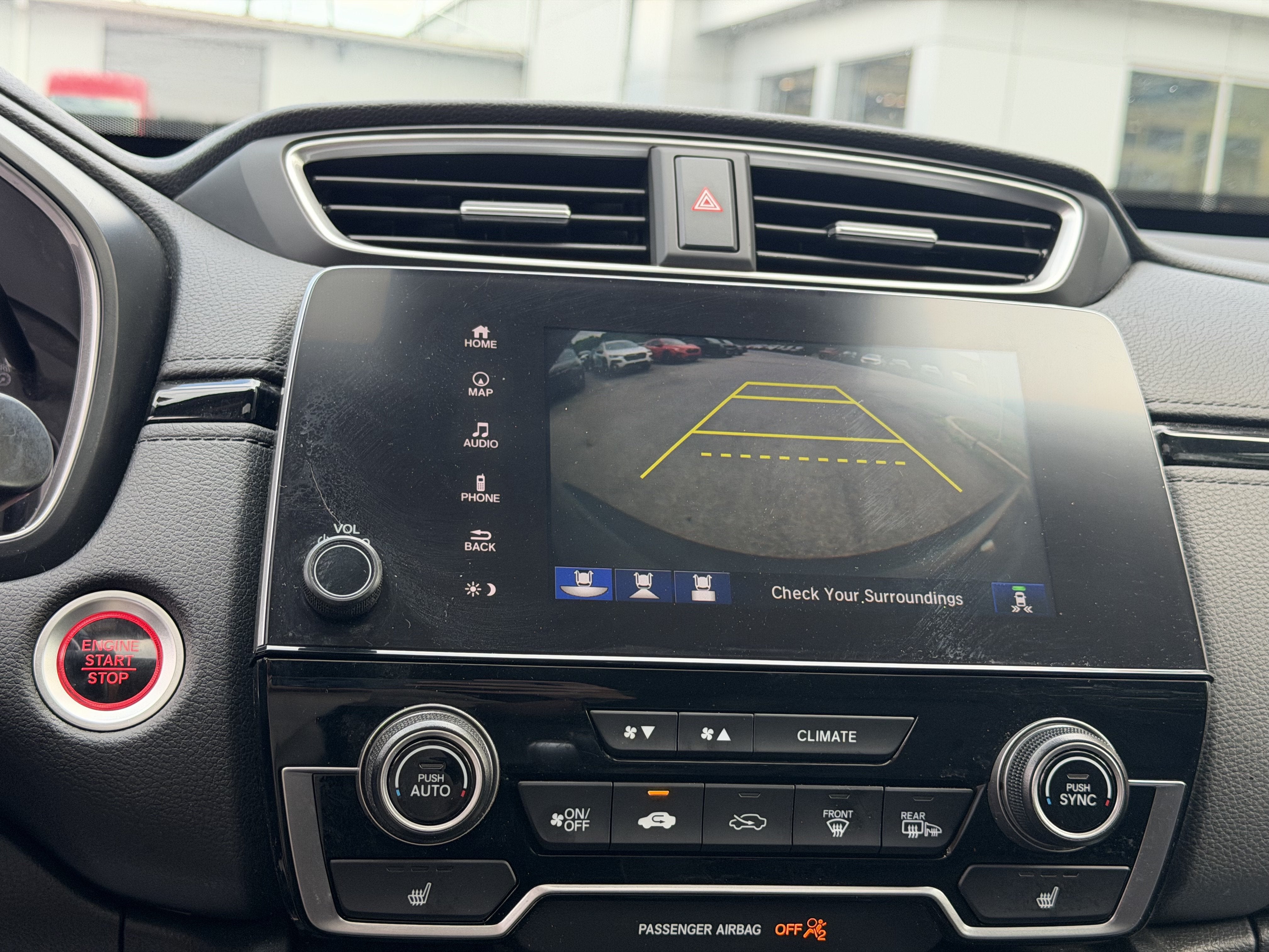2017 Honda CR-V — interior view