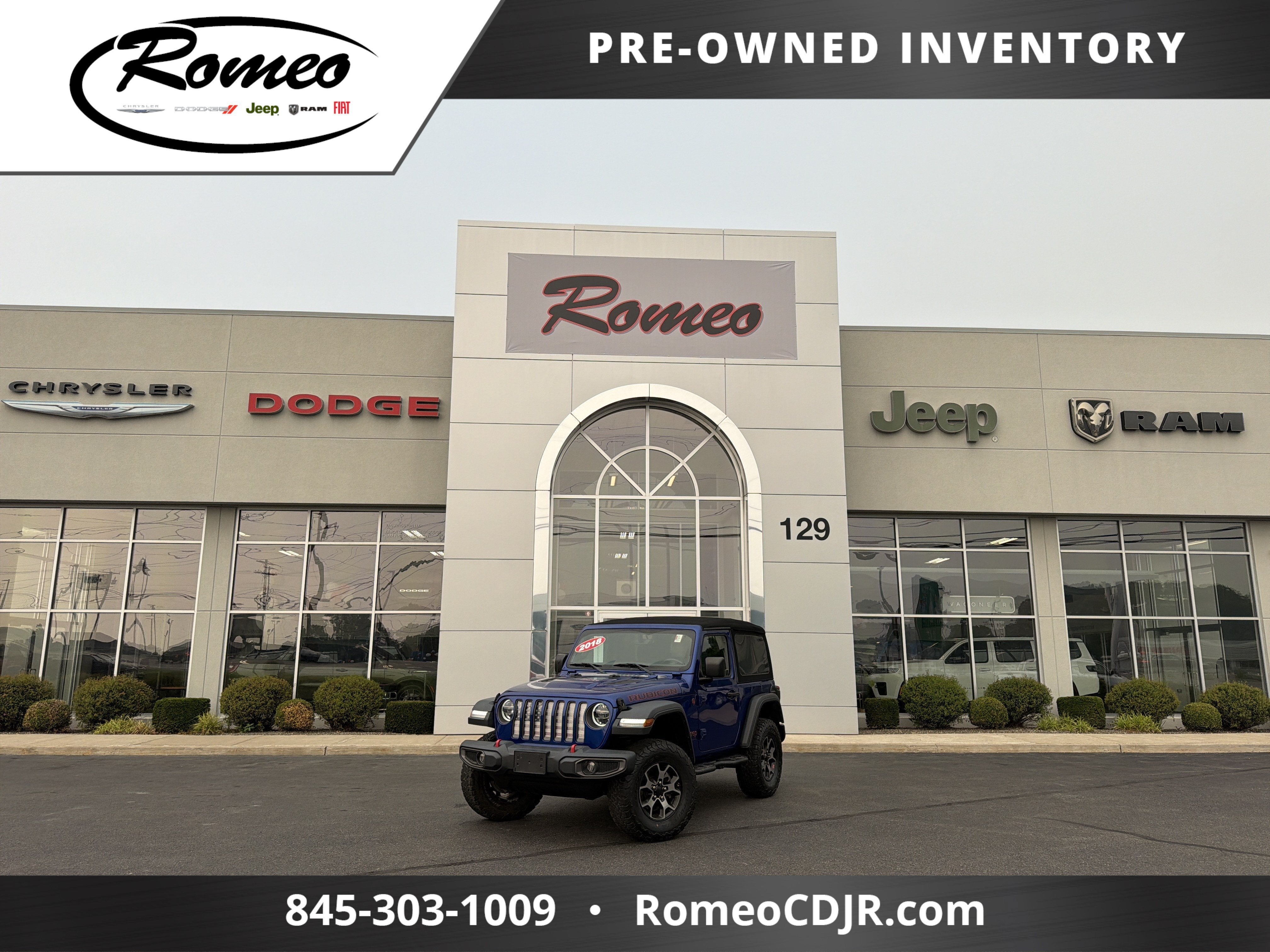 2018 Jeep Wrangler Rubicon in Other — front three-quarter view