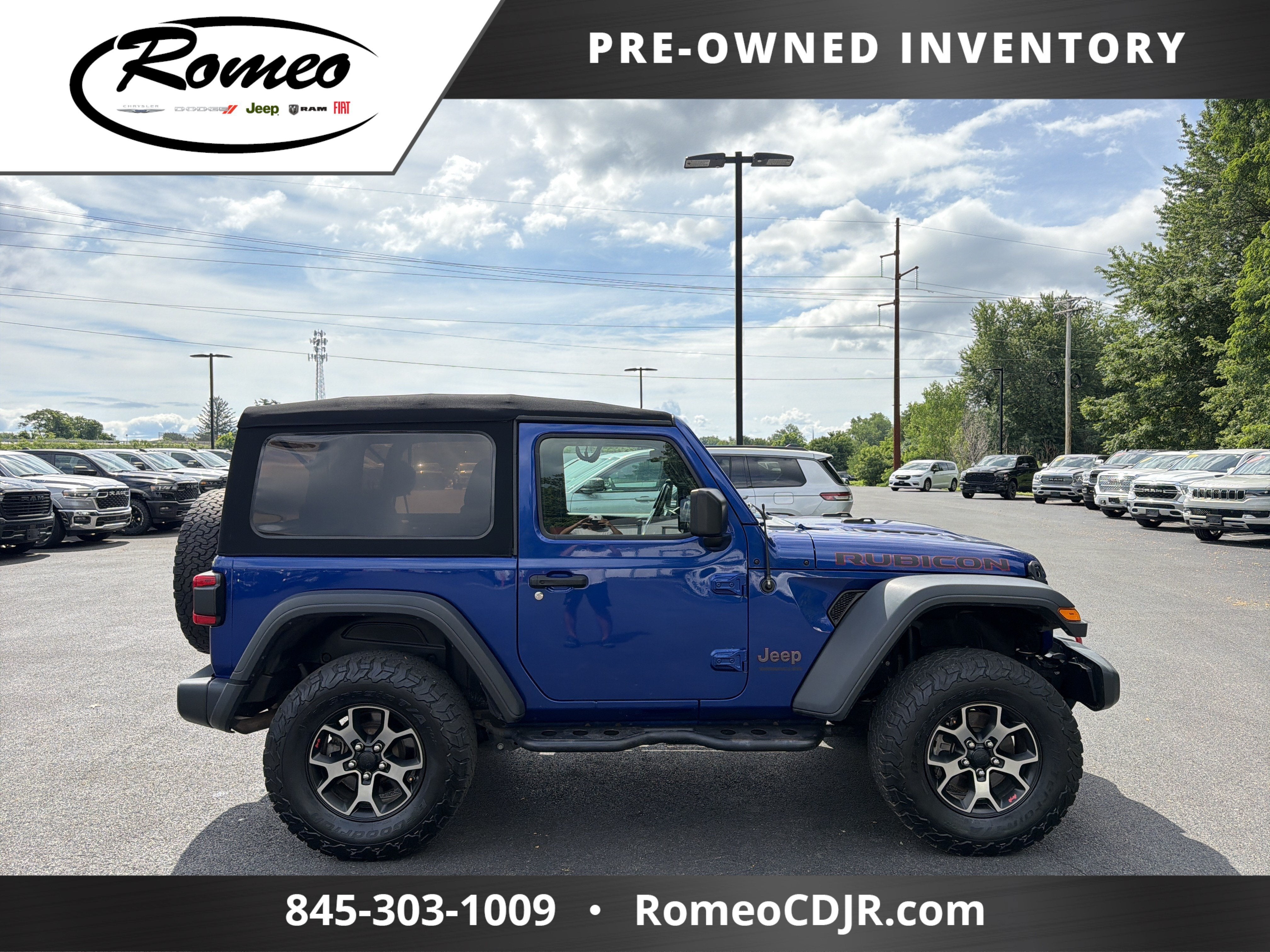2018 Jeep Wrangler — interior view
