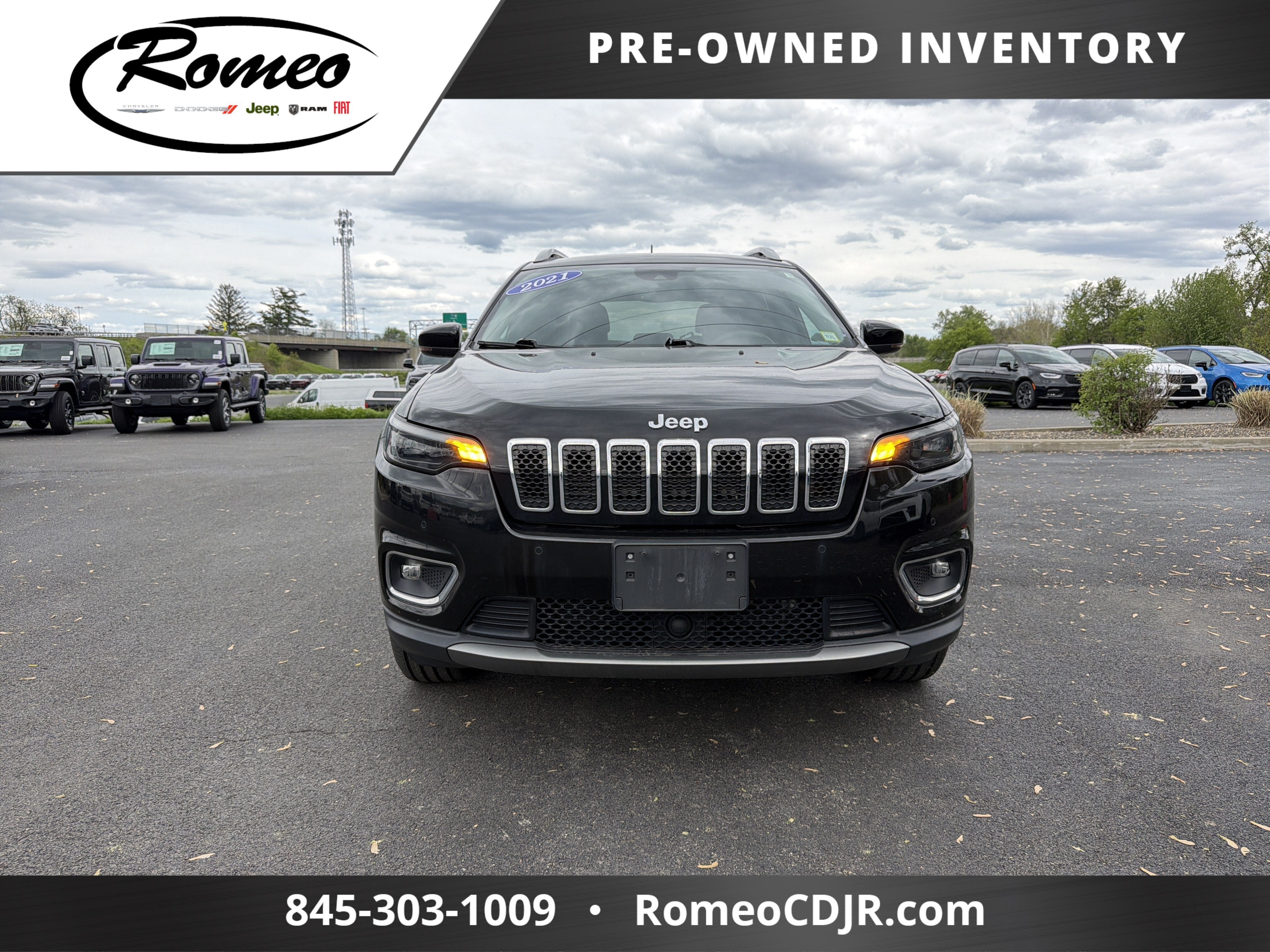 2021 Jeep Cherokee — side profile view