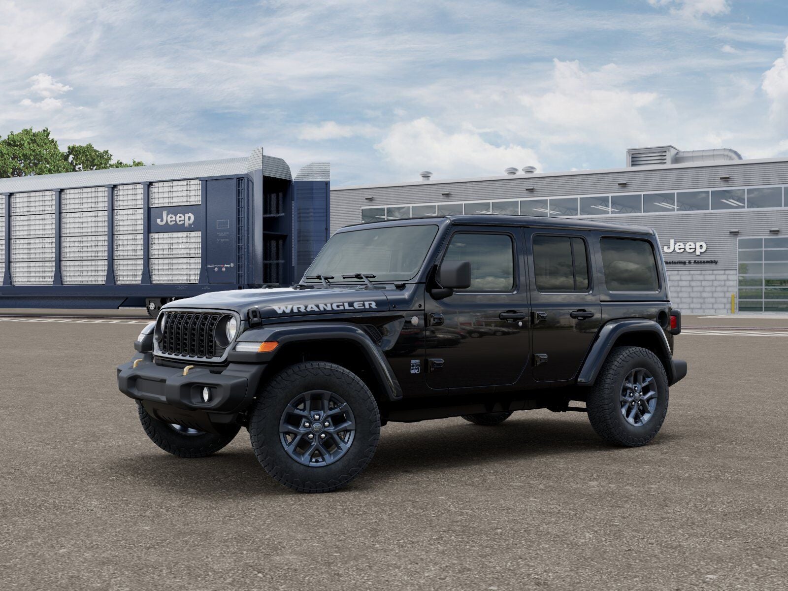 2026 Jeep Wrangler 85th Anniversary in Other — front three-quarter view