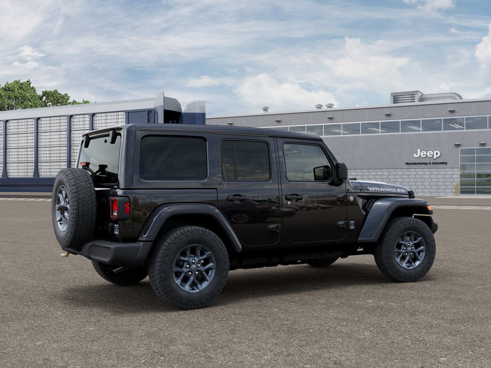 2026 Jeep Wrangler — side profile view