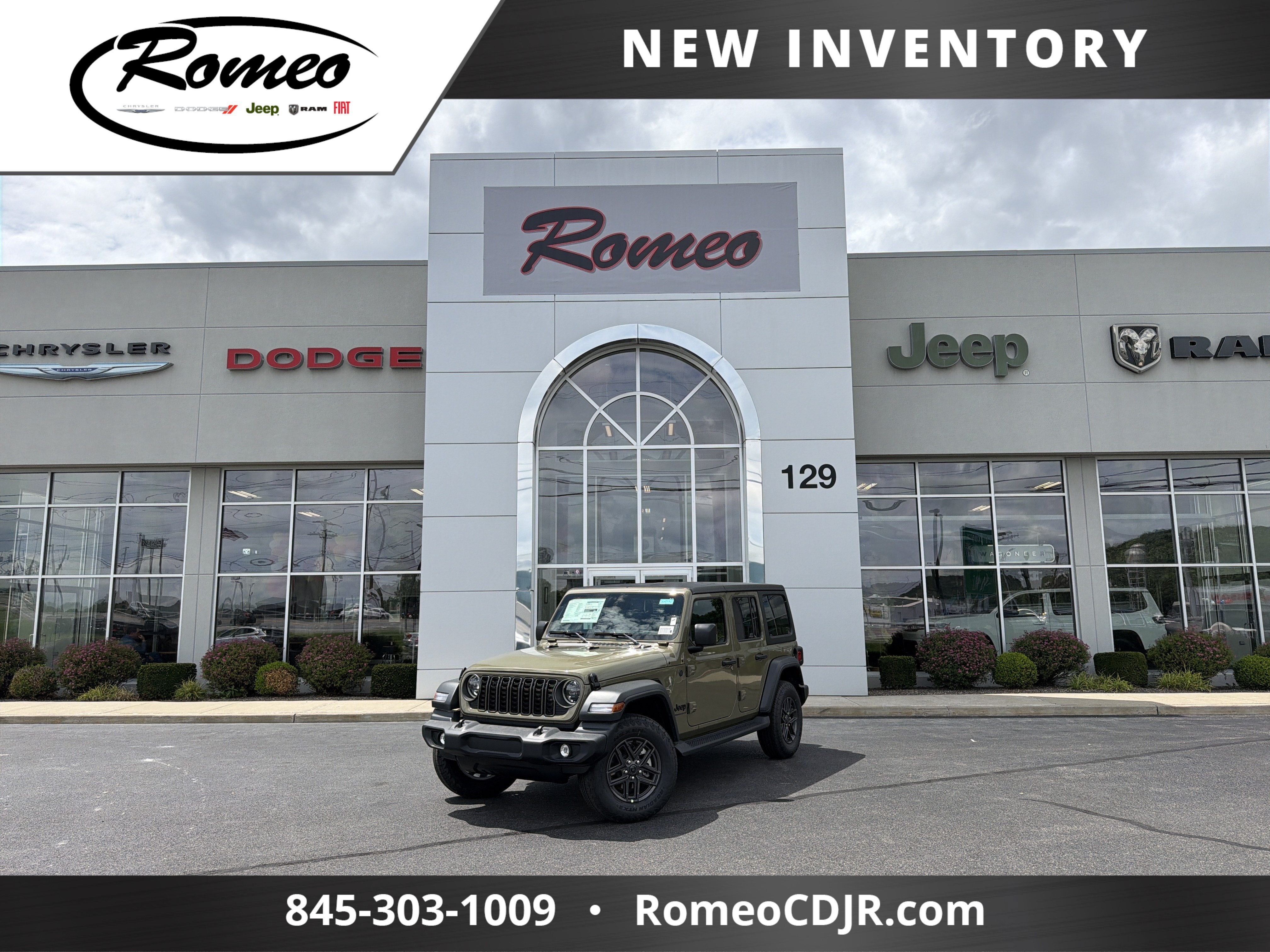 2026 Jeep Wrangler Sport S in Other — front three-quarter view