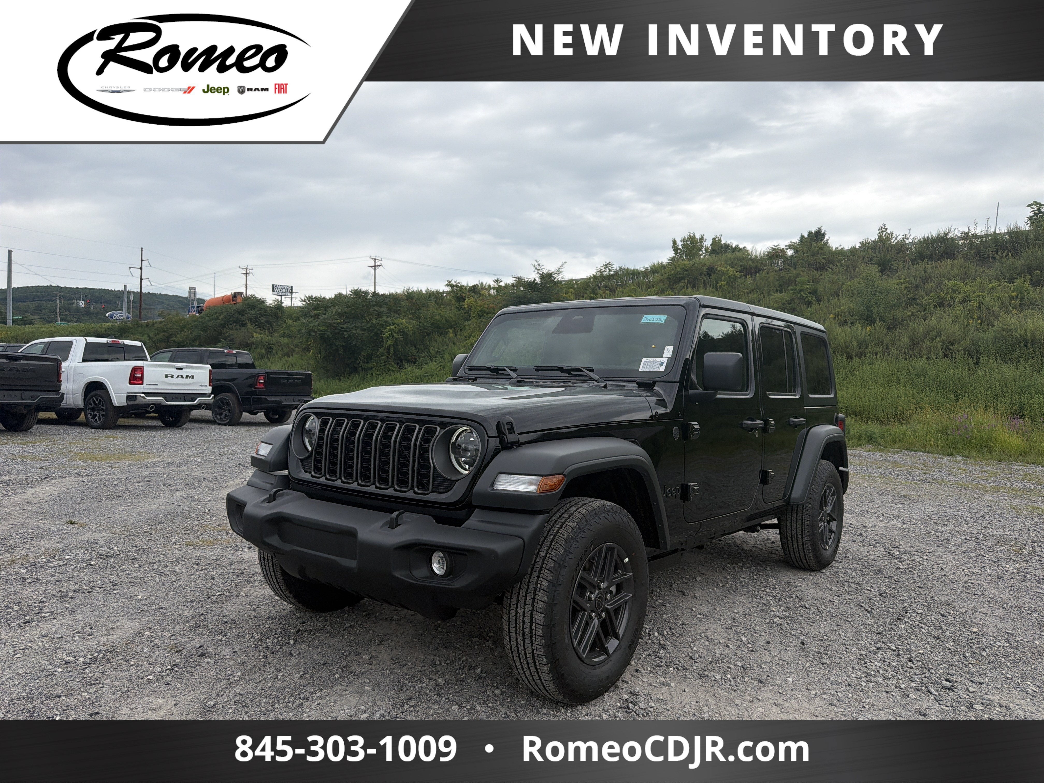 2026 Jeep Wrangler Sport S in Other — front three-quarter view