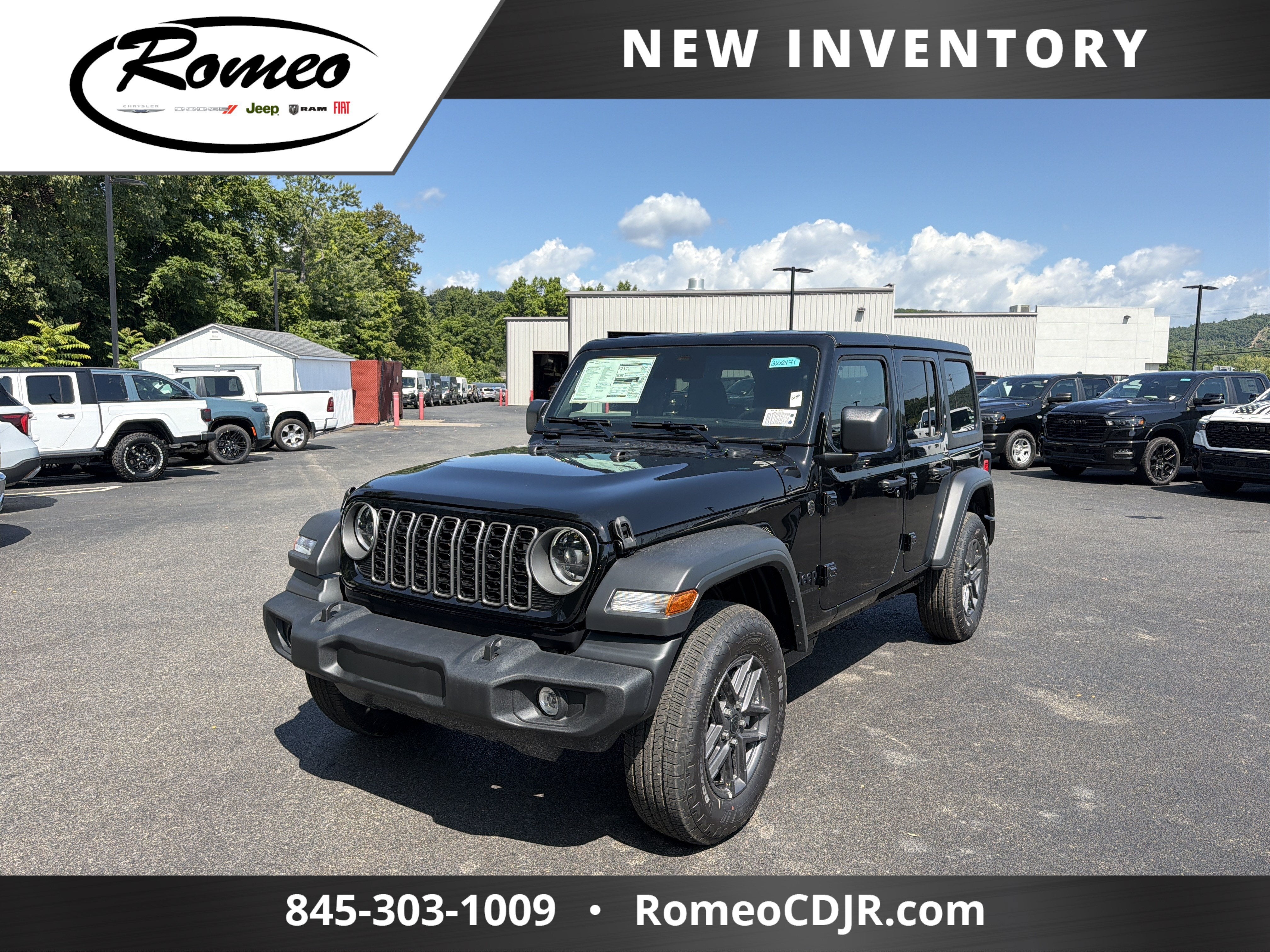 2026 Jeep Wrangler Sport S in Other — front three-quarter view