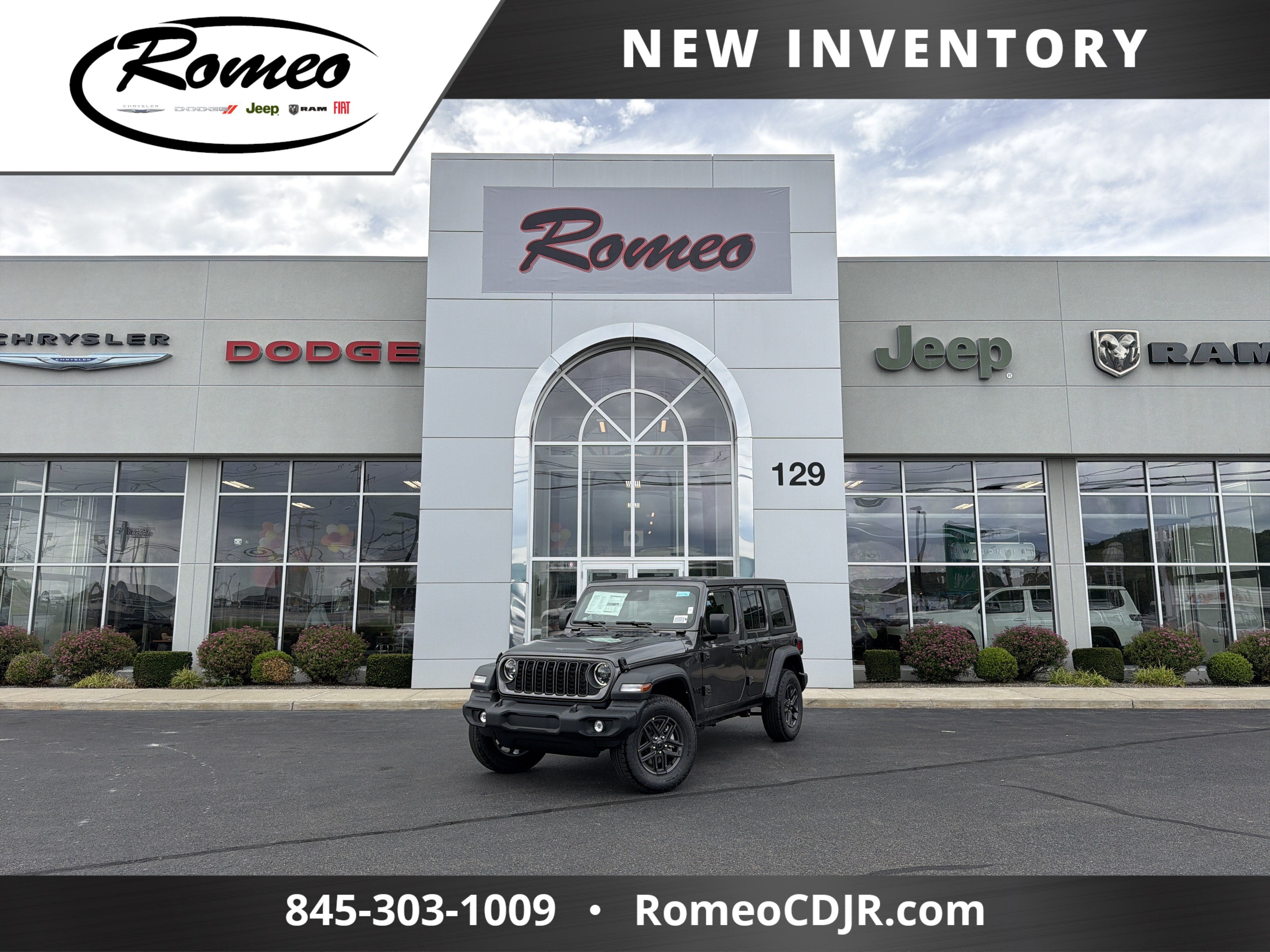 2026 Jeep Wrangler Sport S in Other — front three-quarter view