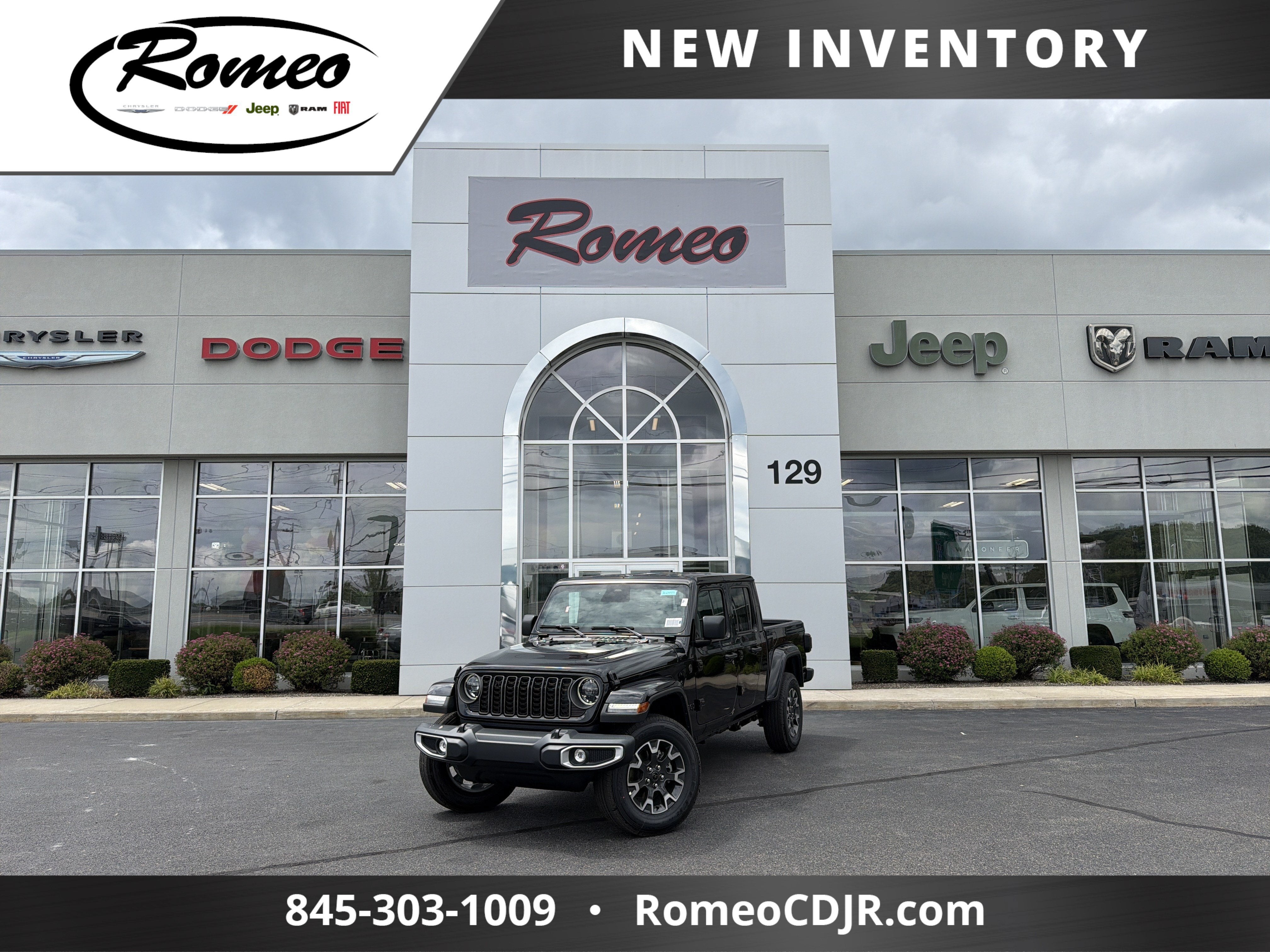 2026 Jeep Gladiator Sahara in Other — front three-quarter view