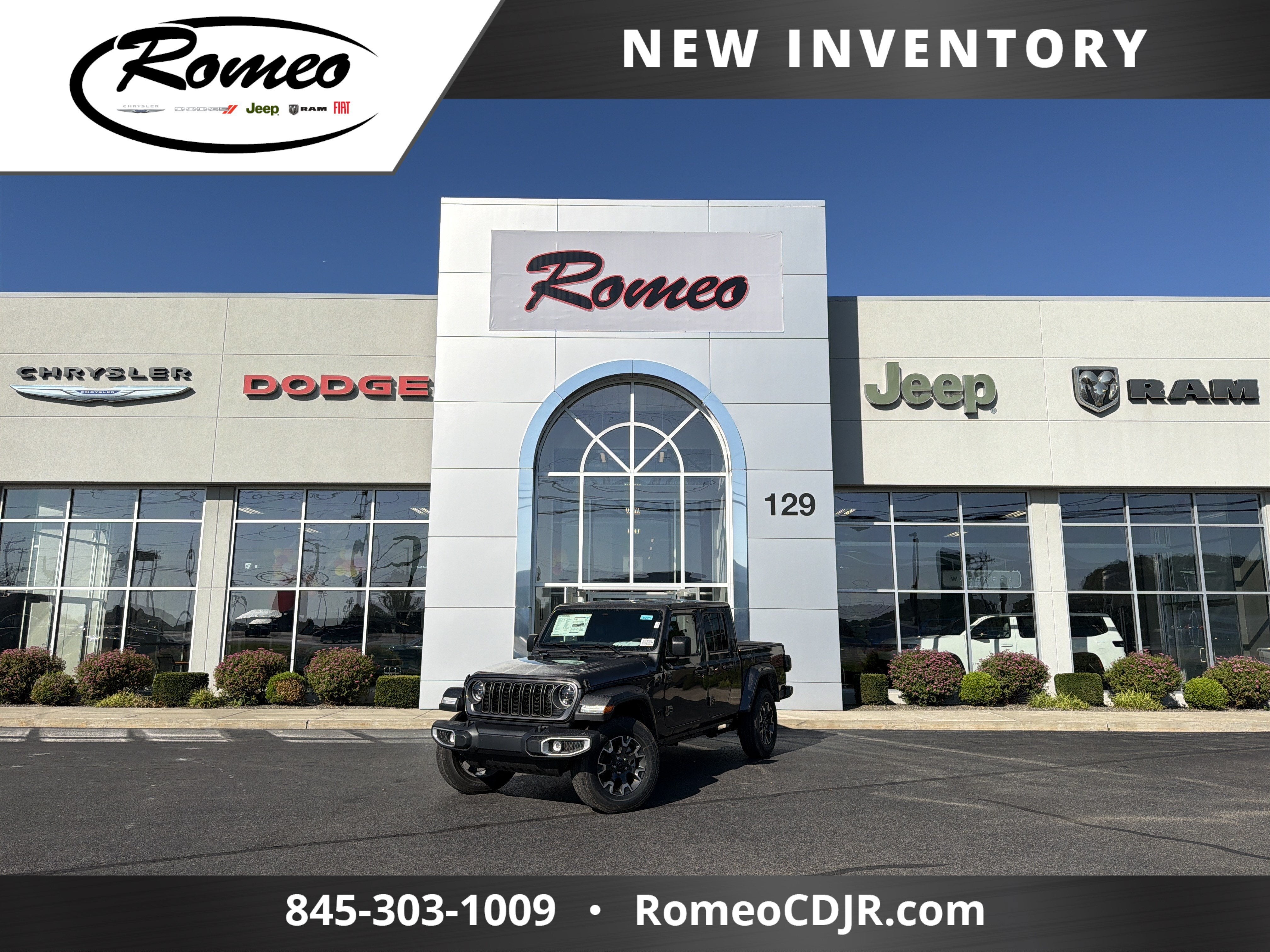 2026 Jeep Gladiator Sahara in Other — front three-quarter view