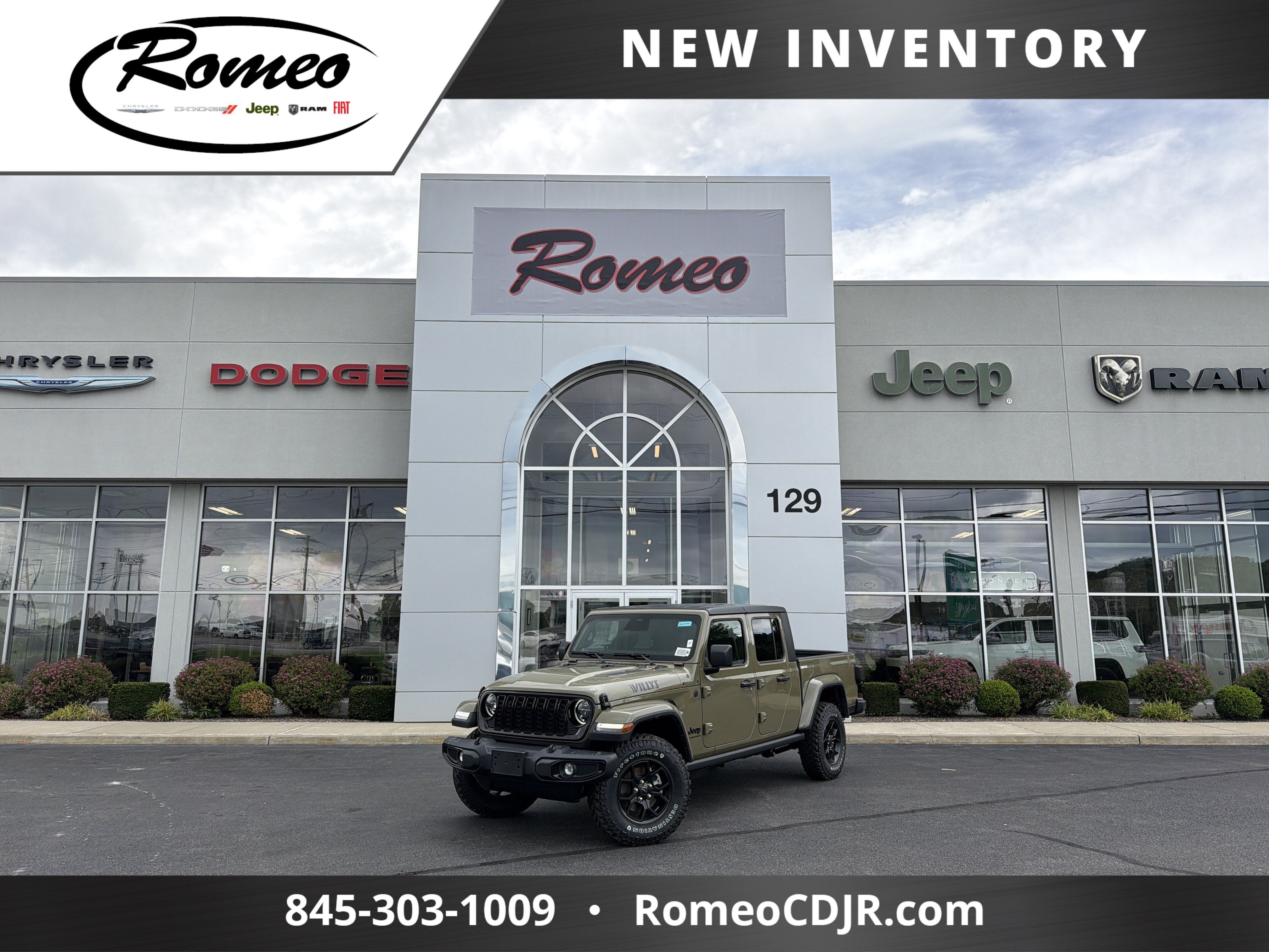 2026 Jeep Gladiator Willys in Other — front three-quarter view