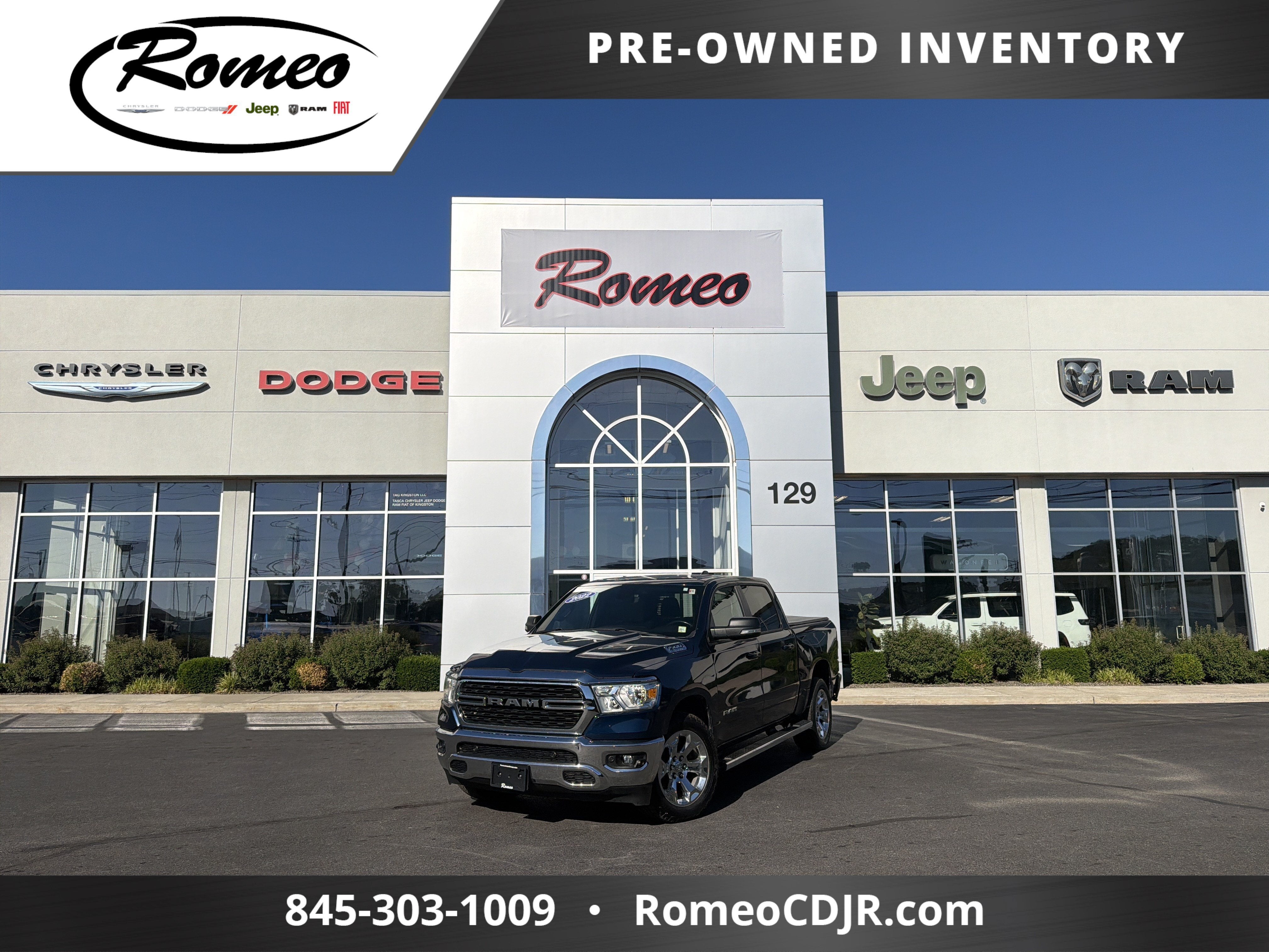 2022 RAM 1500 Big Horn/Lone Star in Other — front three-quarter view