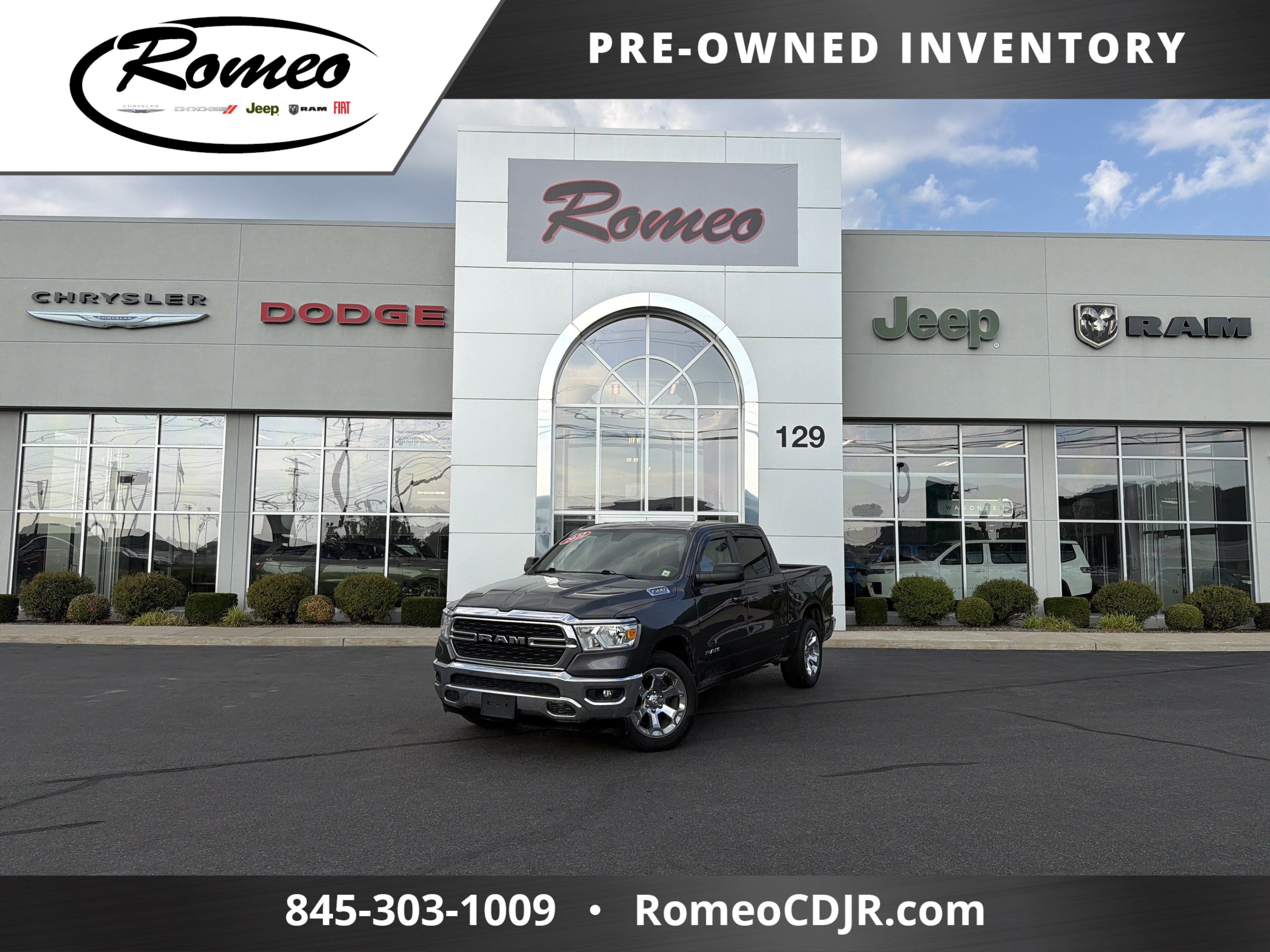 2022 RAM 1500 Big Horn/Lone Star in Other — front three-quarter view