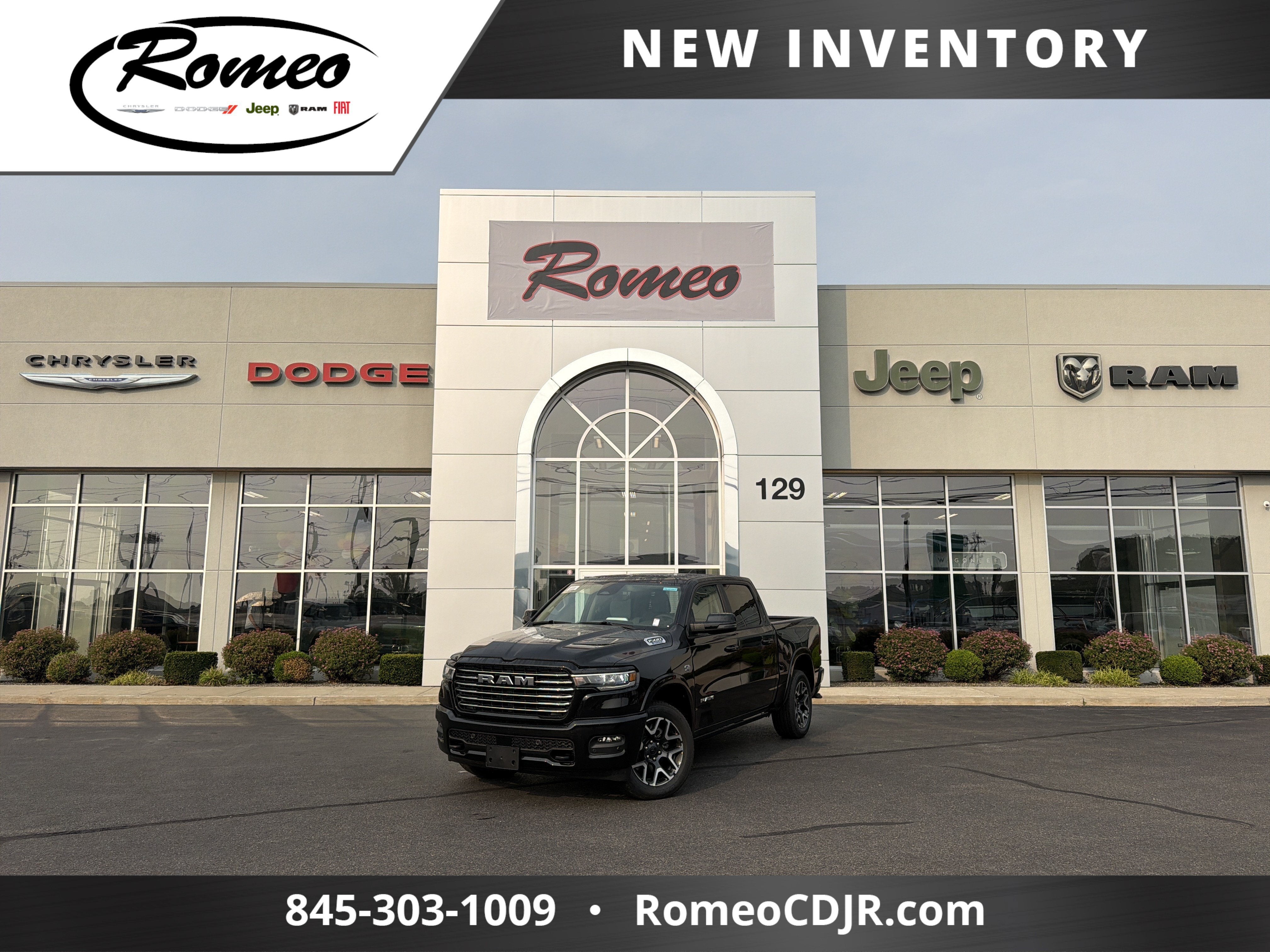 2026 RAM 1500 Laramie in Other — front three-quarter view