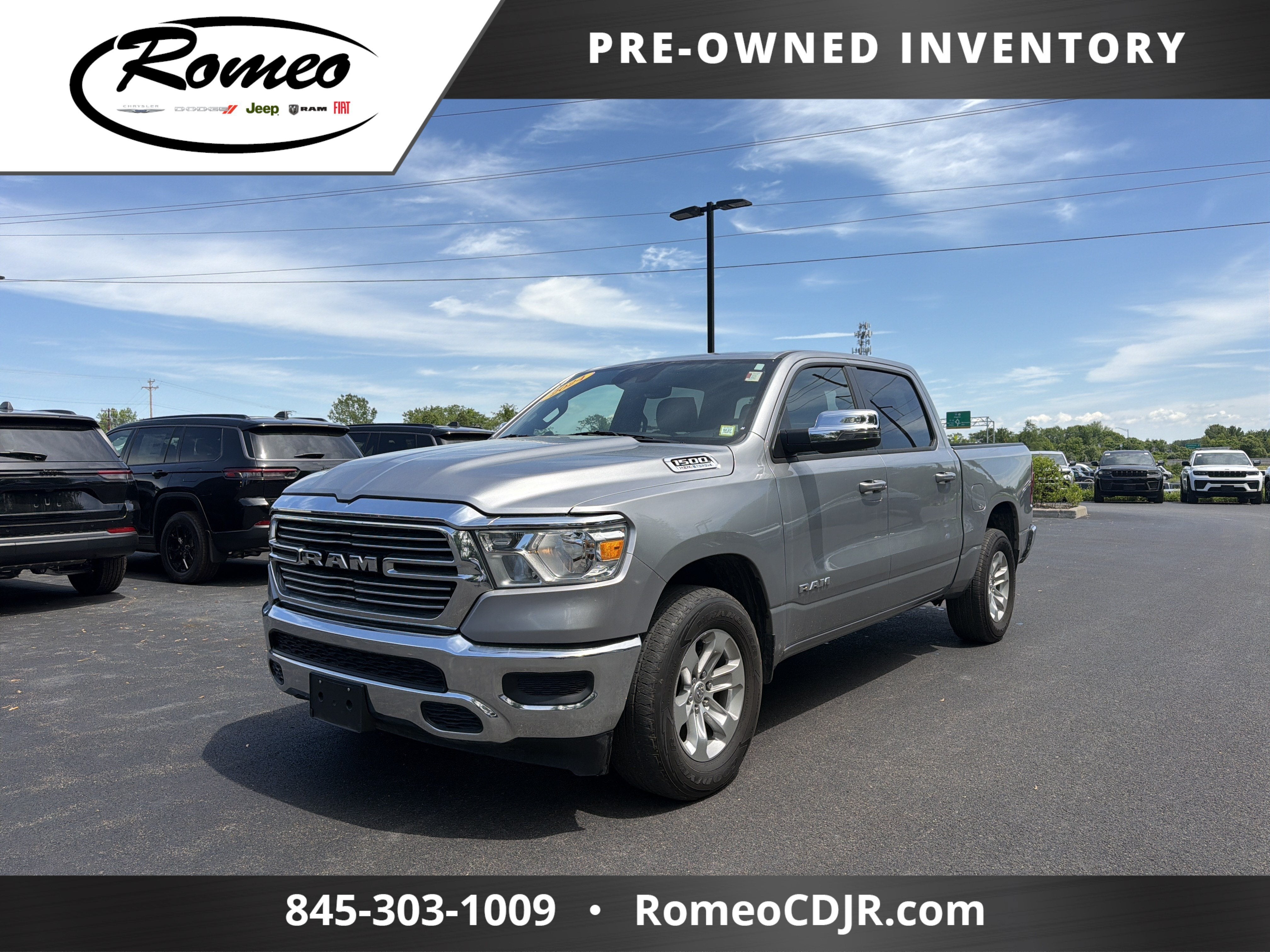2024 RAM 1500 Laramie in Other — front three-quarter view