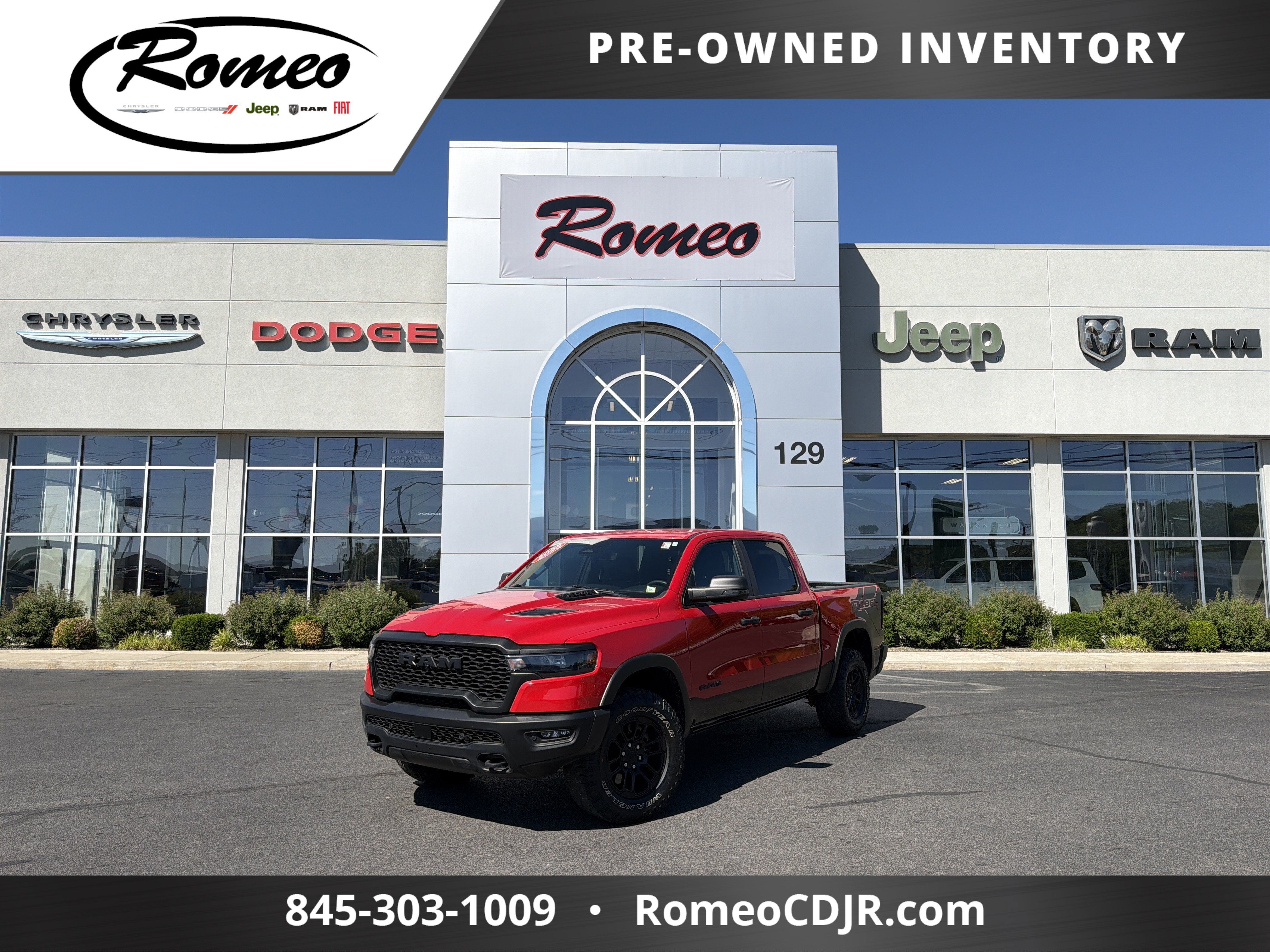 2025 RAM 1500 Rebel in Other — front three-quarter view