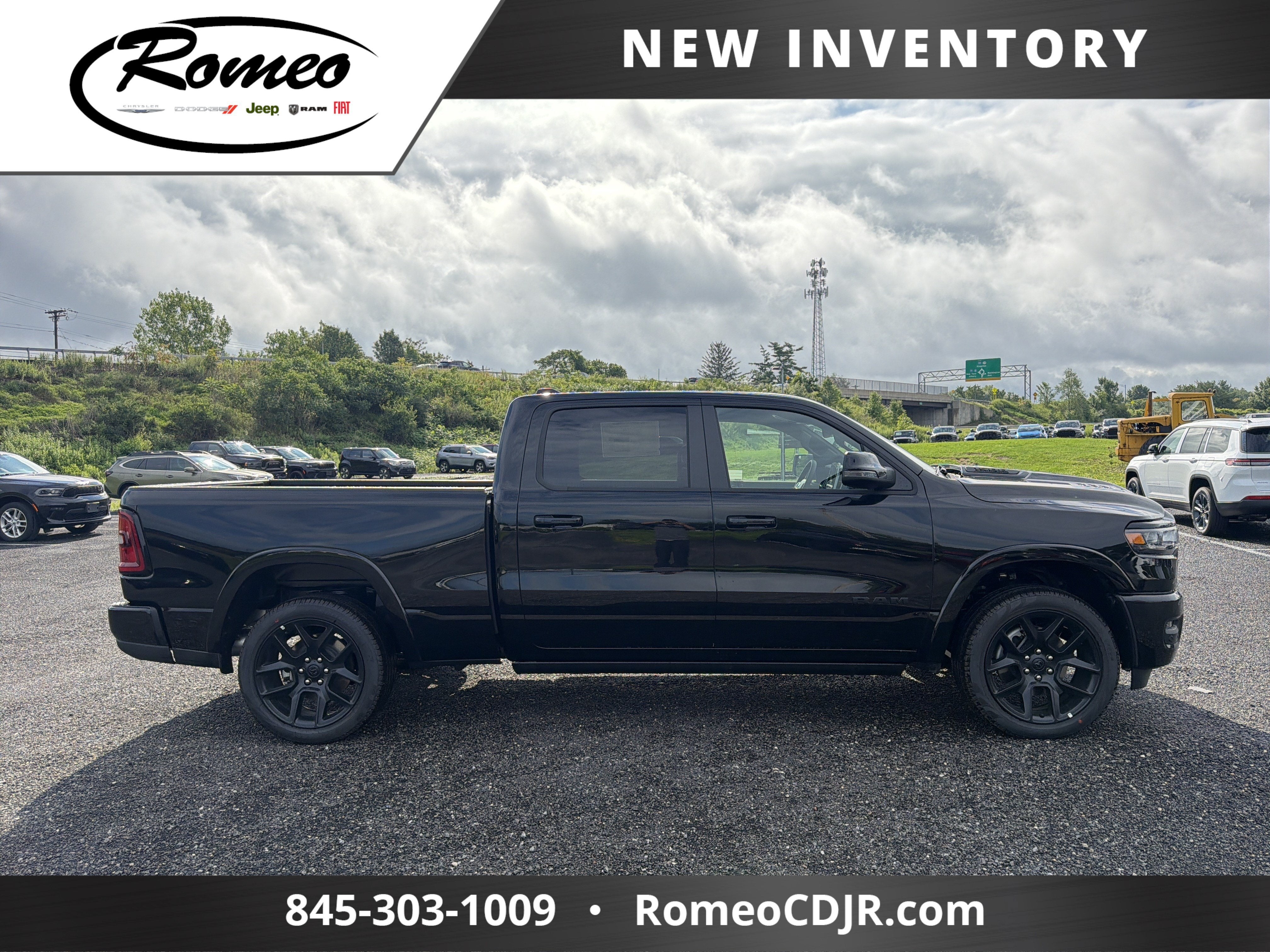 2026 RAM 1500 — rear three-quarter view