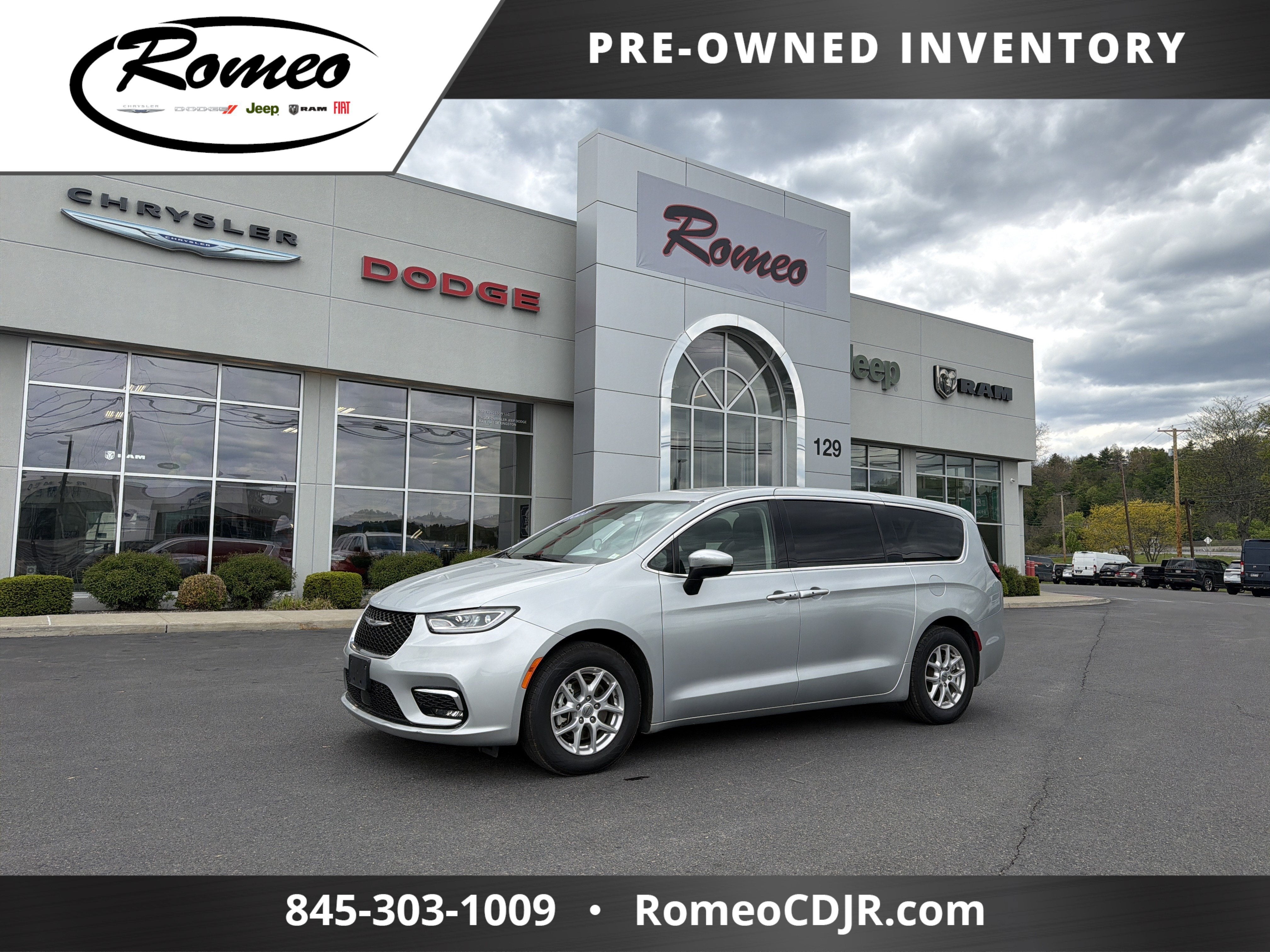 2023 Chrysler Pacifica Touring L in Other — front three-quarter view